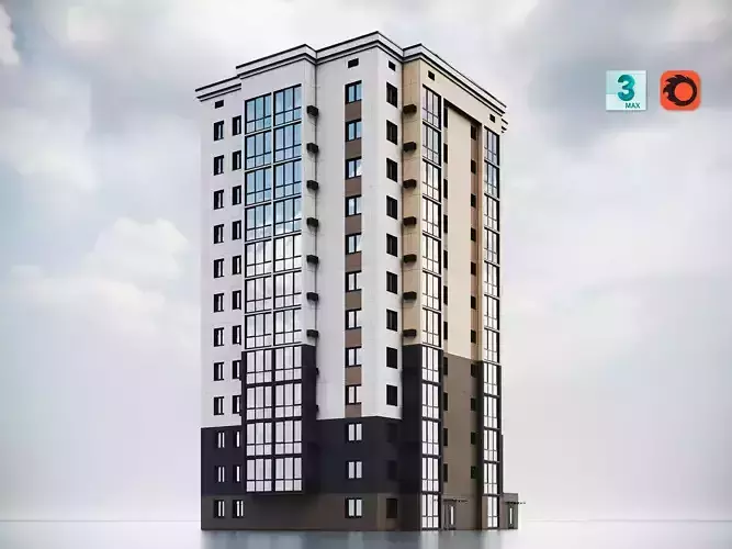 Modern Residential Building 010