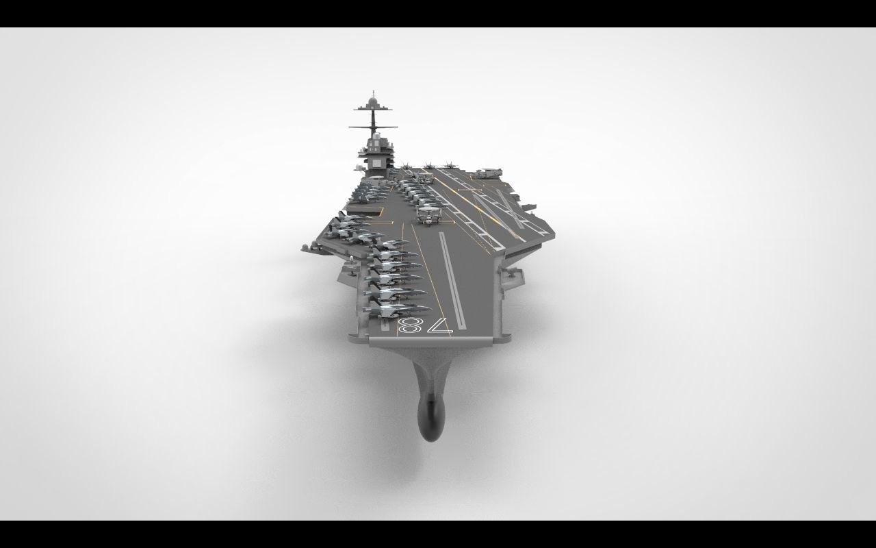 uss gerald r ford cvn 78 3D model_10
