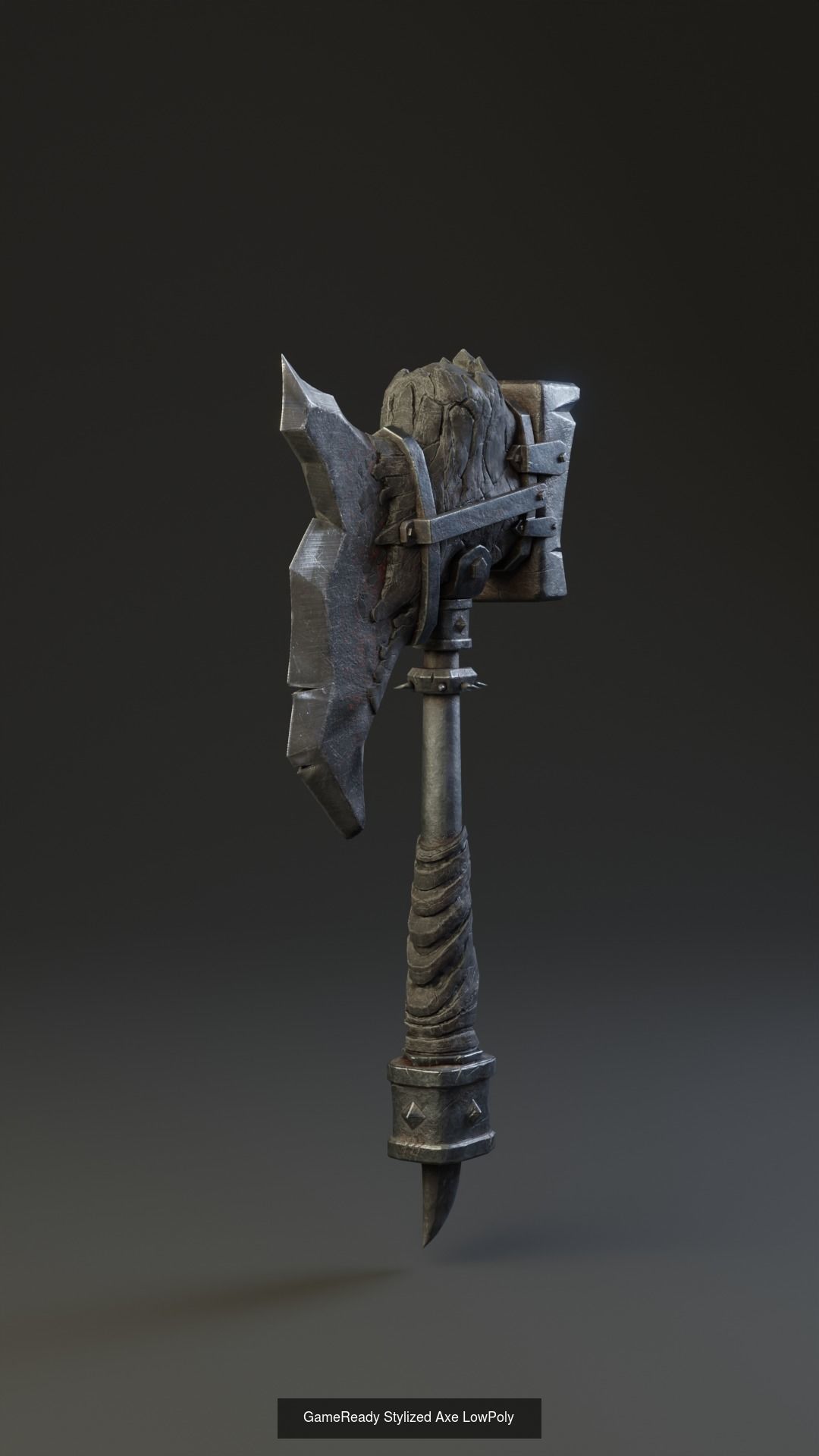 Stylized Mellee Weapons GameReady LowPoly 3D models 3D Model Collection_1