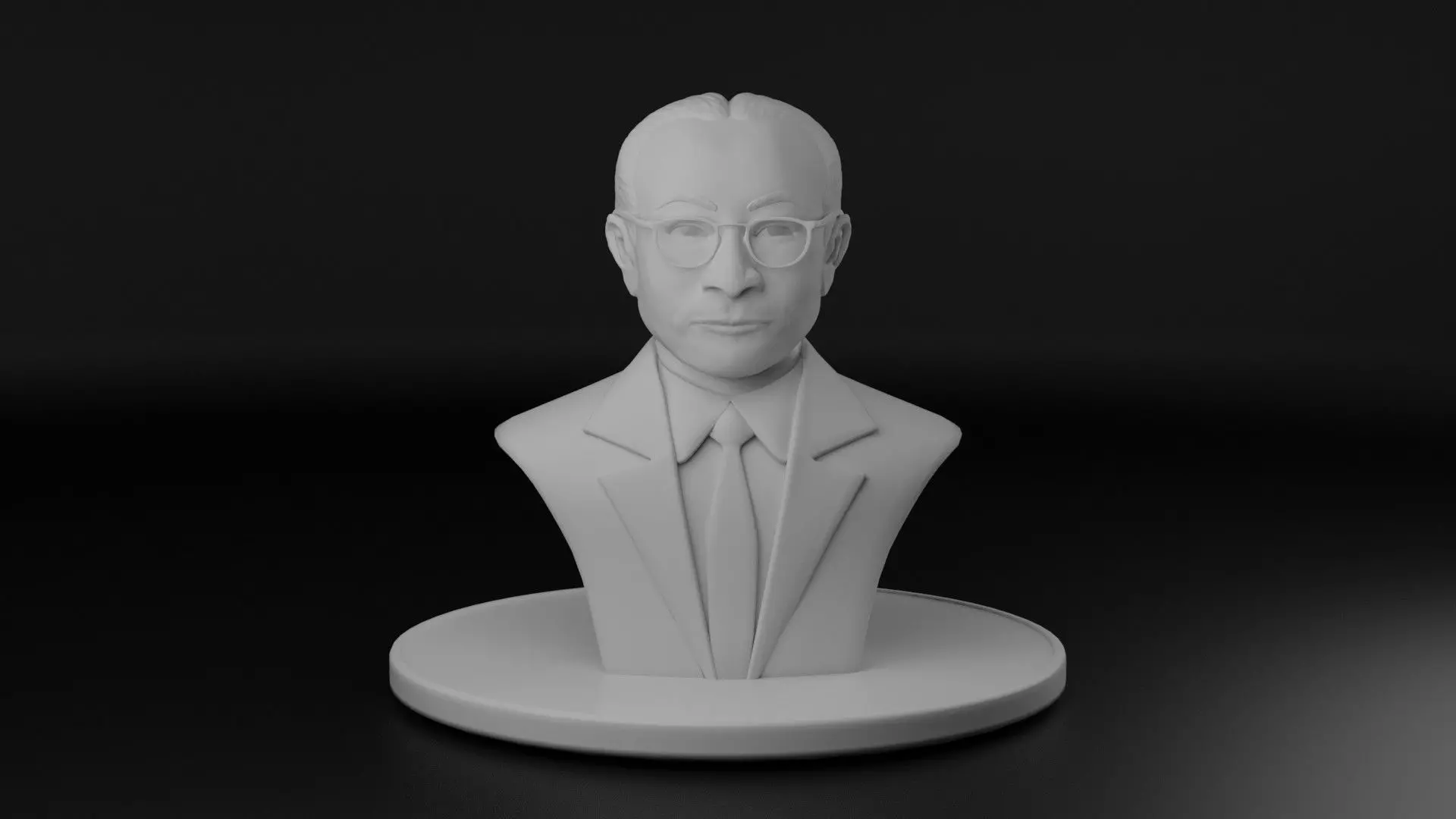 Mohammad Hatta 3D model
