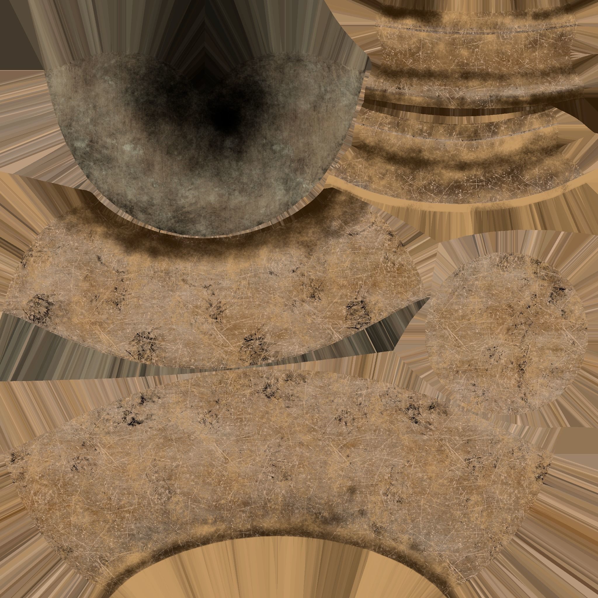 mortar and pestle Low-poly 3D model_9