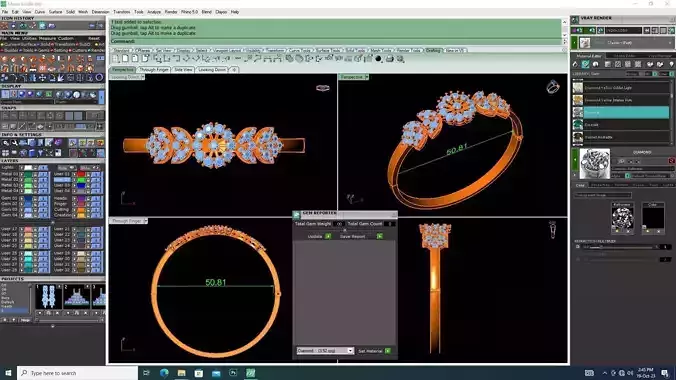 Women Fashion Ring R11