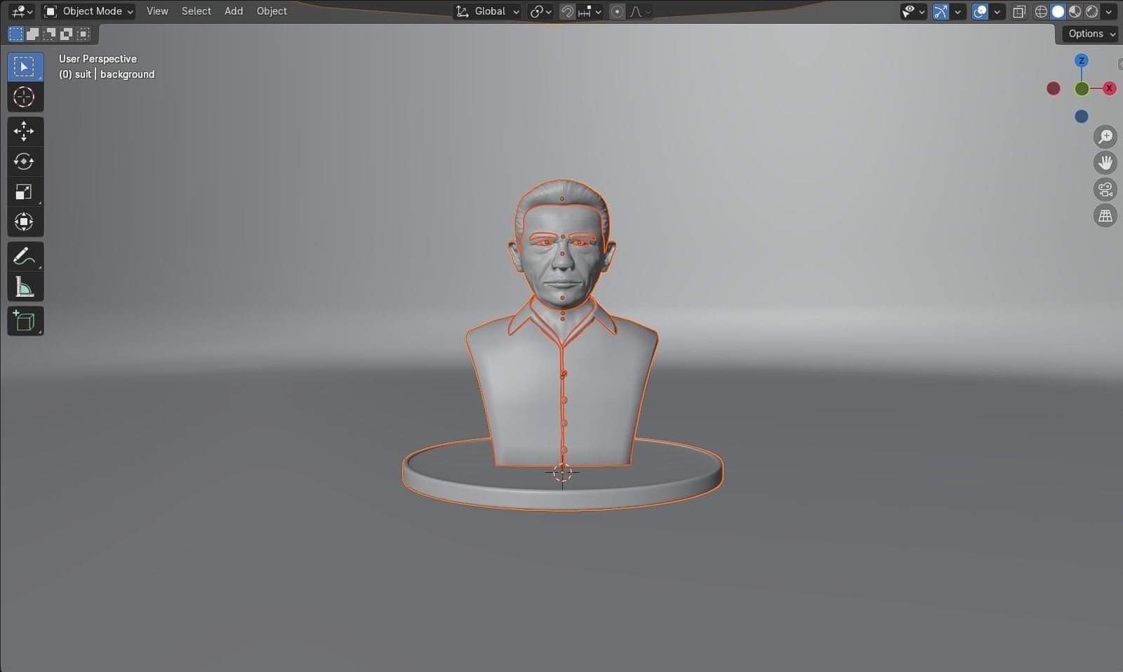 Tan Malaka 3D model_29