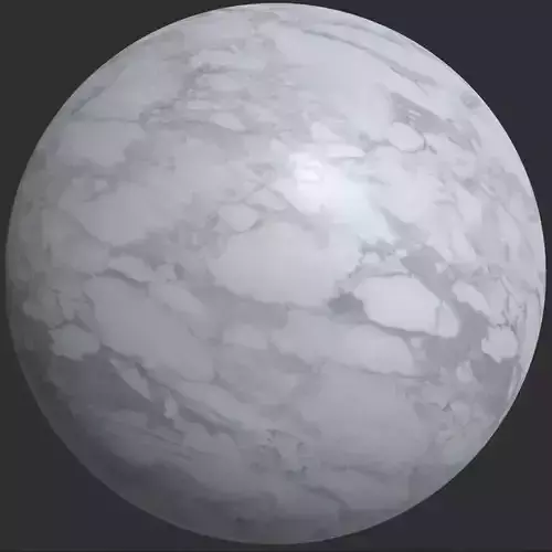 White Grey Marbel Seamless 4k Pbr Texture