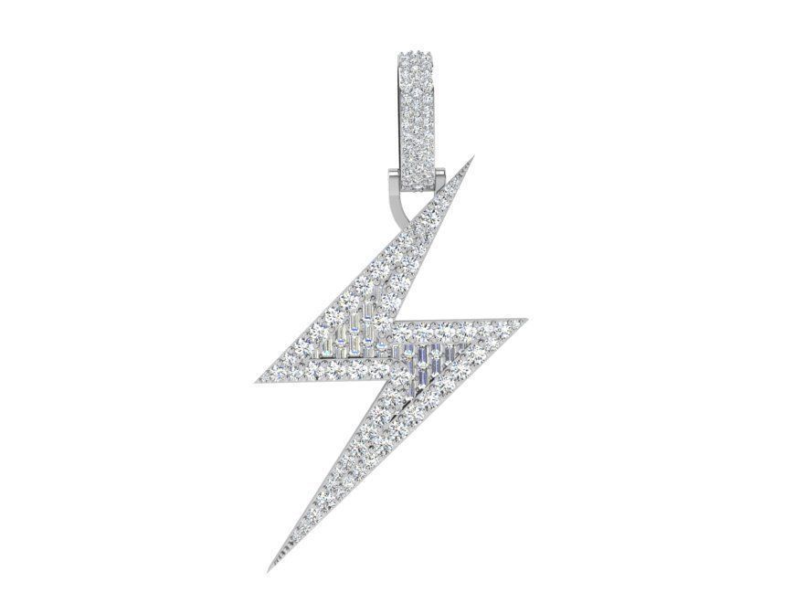 Flashlight Pendant 4214 3D print model_2