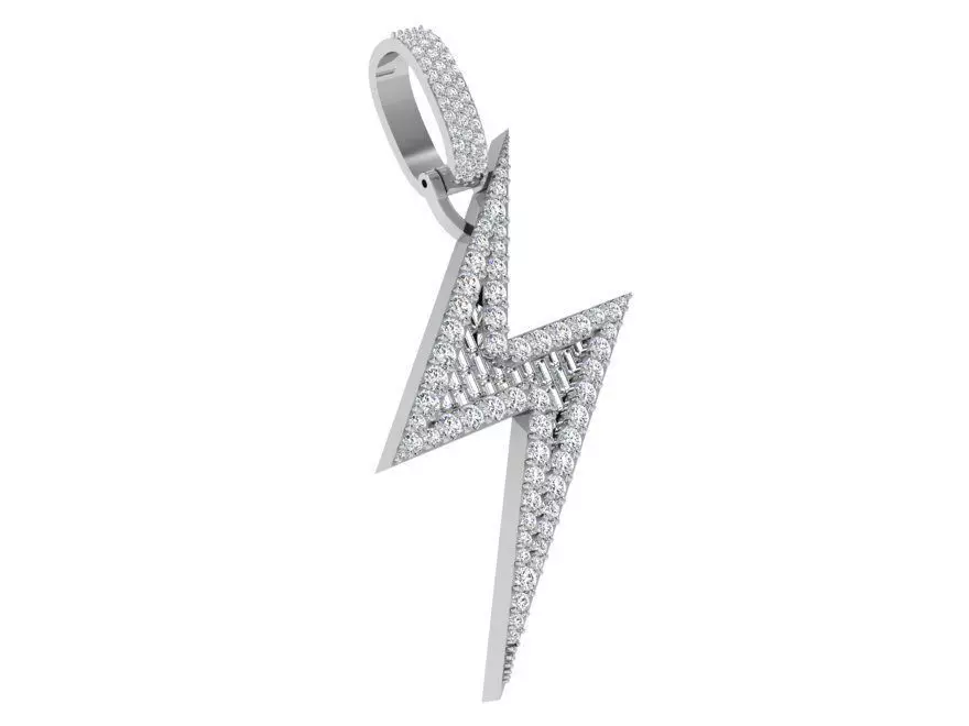 Flashlight Pendant 4214 3D print model_0