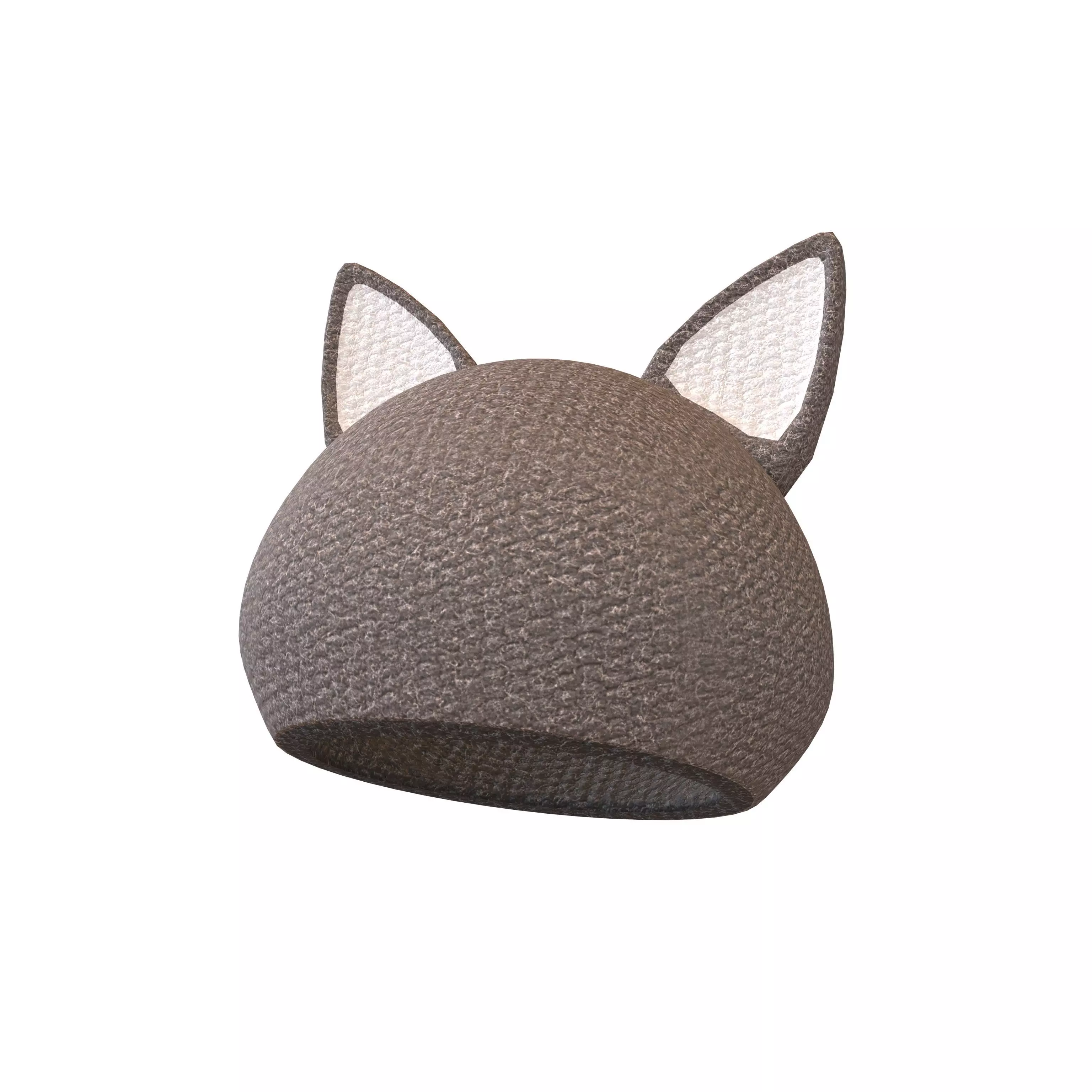 Fox Ear Hat V1 002 Low-poly 3D model_0