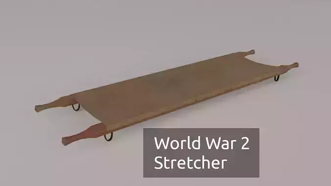 British World War 2 Field Stretcher
