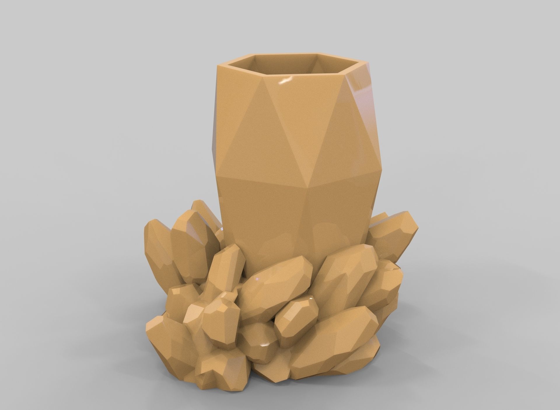 3D-Printed Pen Holder Model 3D print model_8