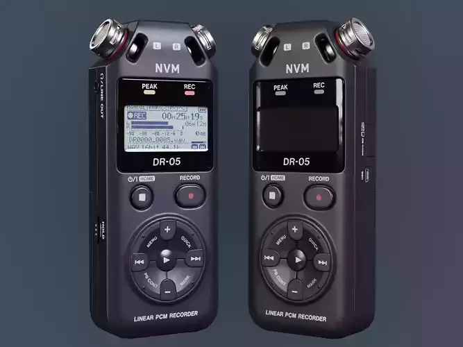 Portable Handheld Digital Audio Recorder