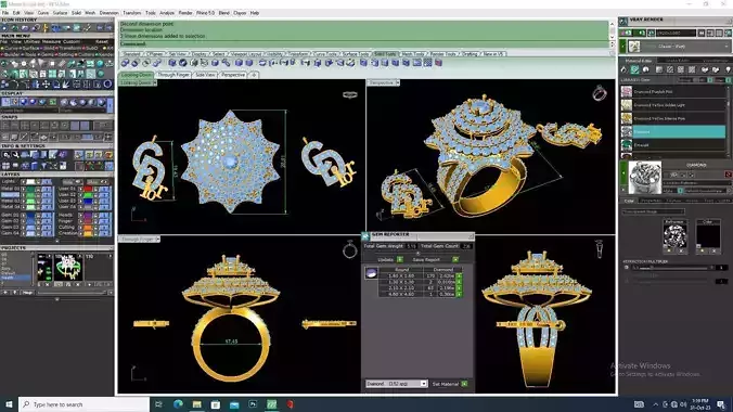 Fashion Creative Ring R26