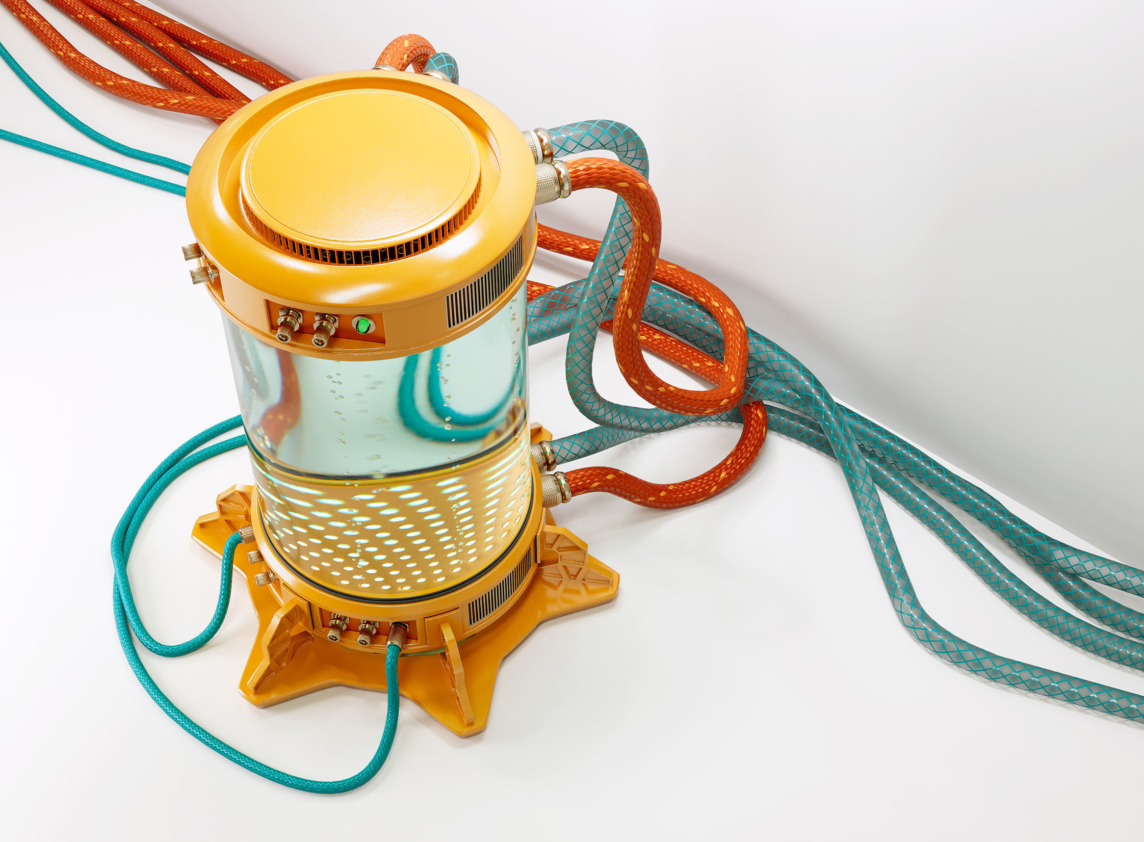 Cryogenic Test Tube Machine 3D model_10