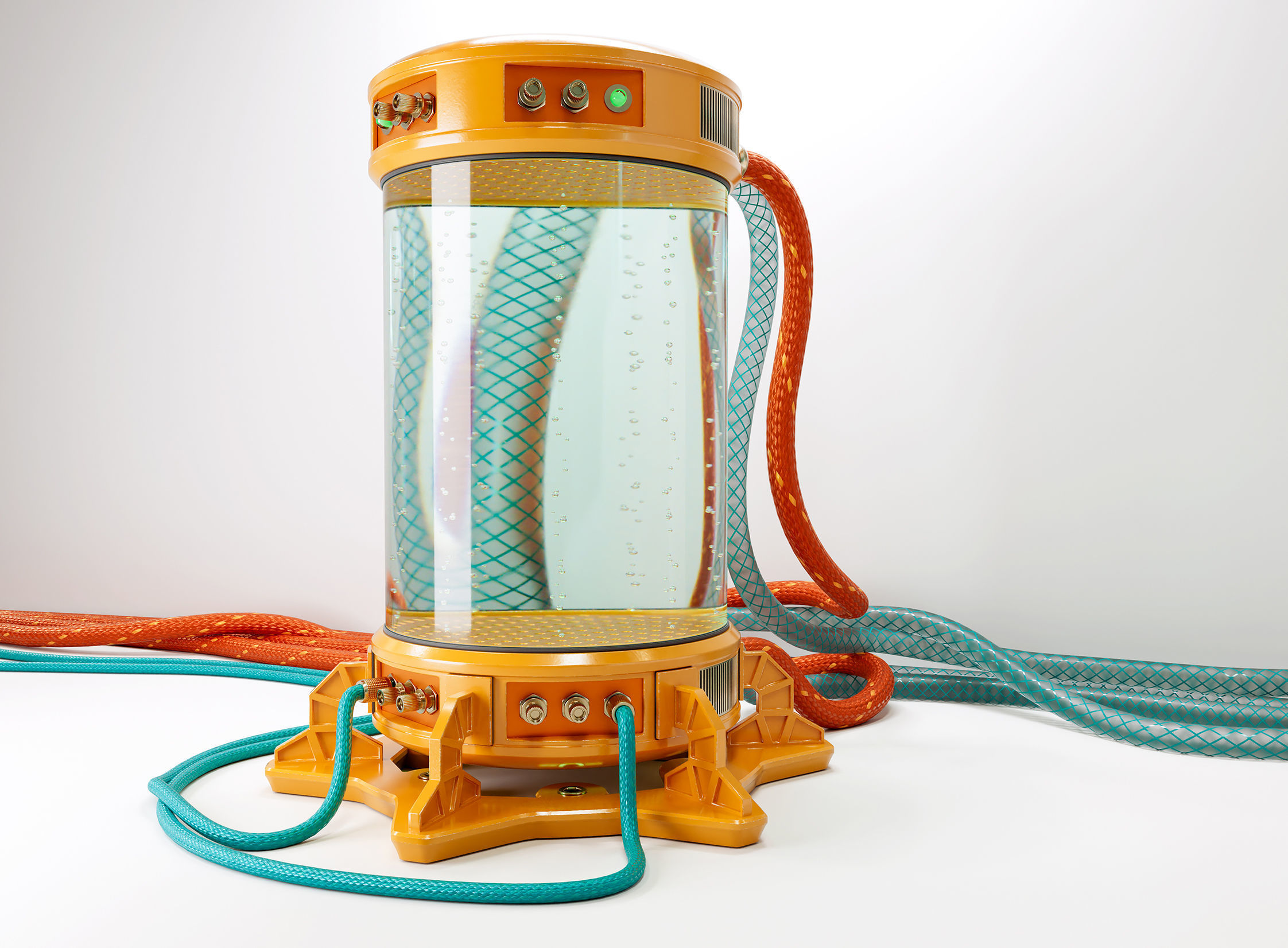 Cryogenic Test Tube Machine 3D model_1