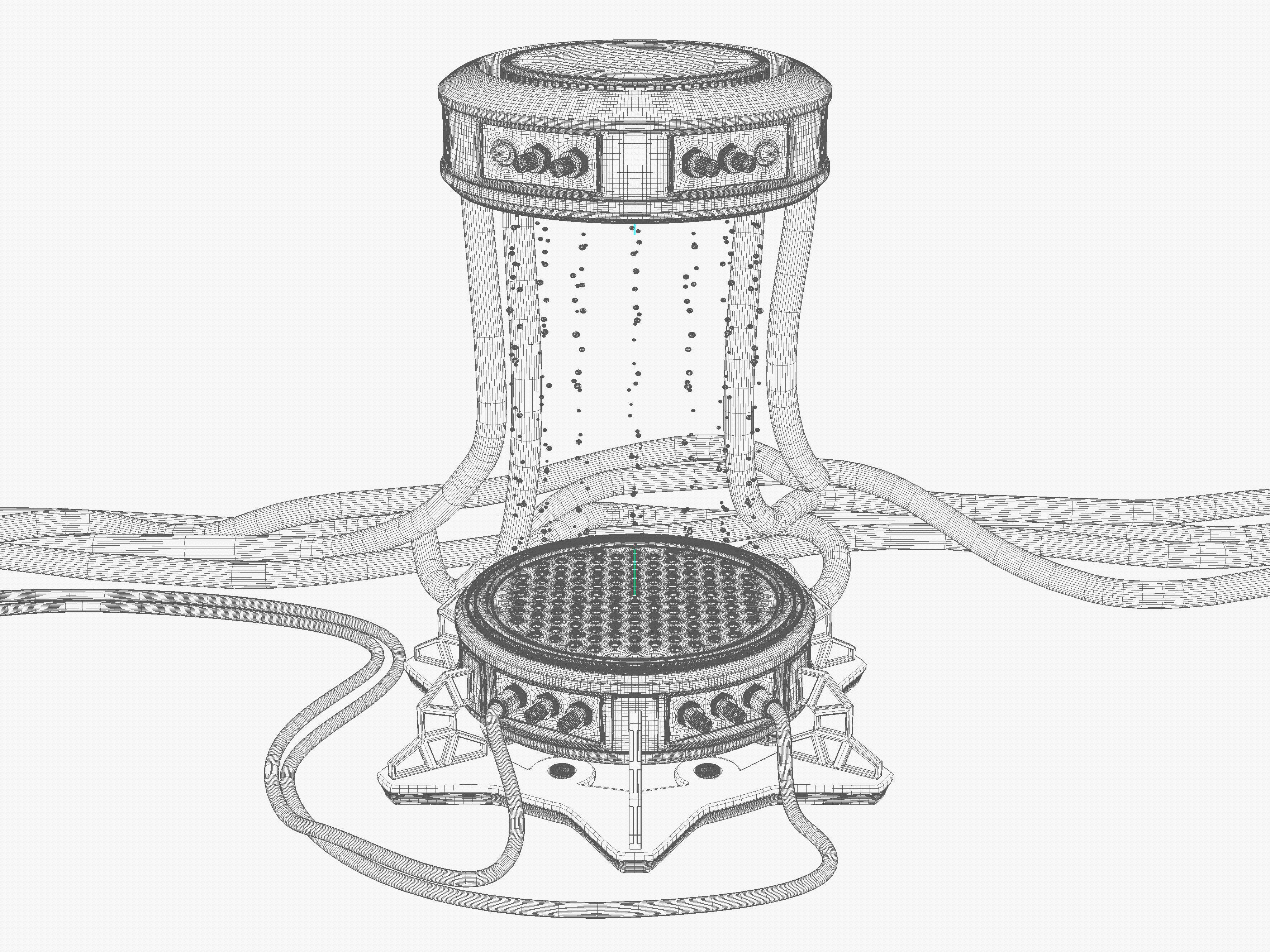 Cryogenic Test Tube Machine 3D model_12