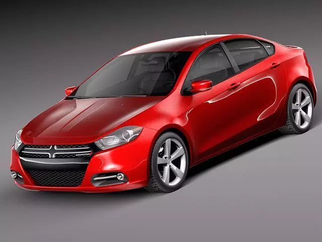 Dodge Dart 2013 3D model_0