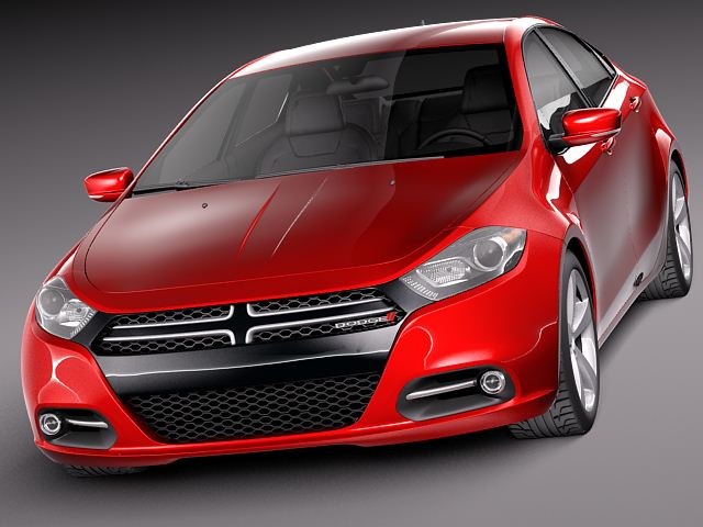 Dodge Dart 2013 3D model_1