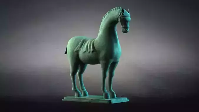 Carving Horse And Marble Stone Horse  