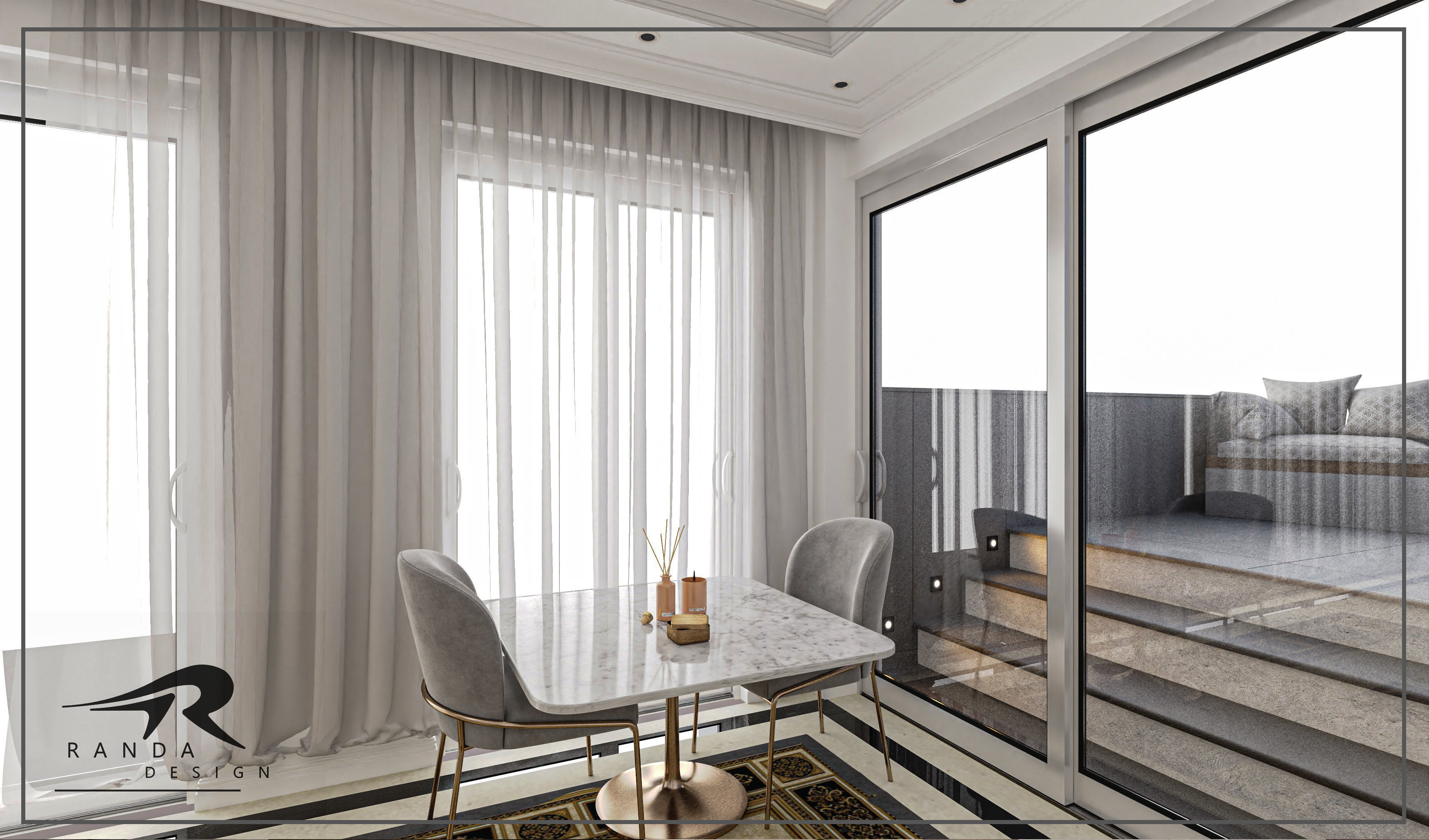 Neoclassical Villa 3D model_25