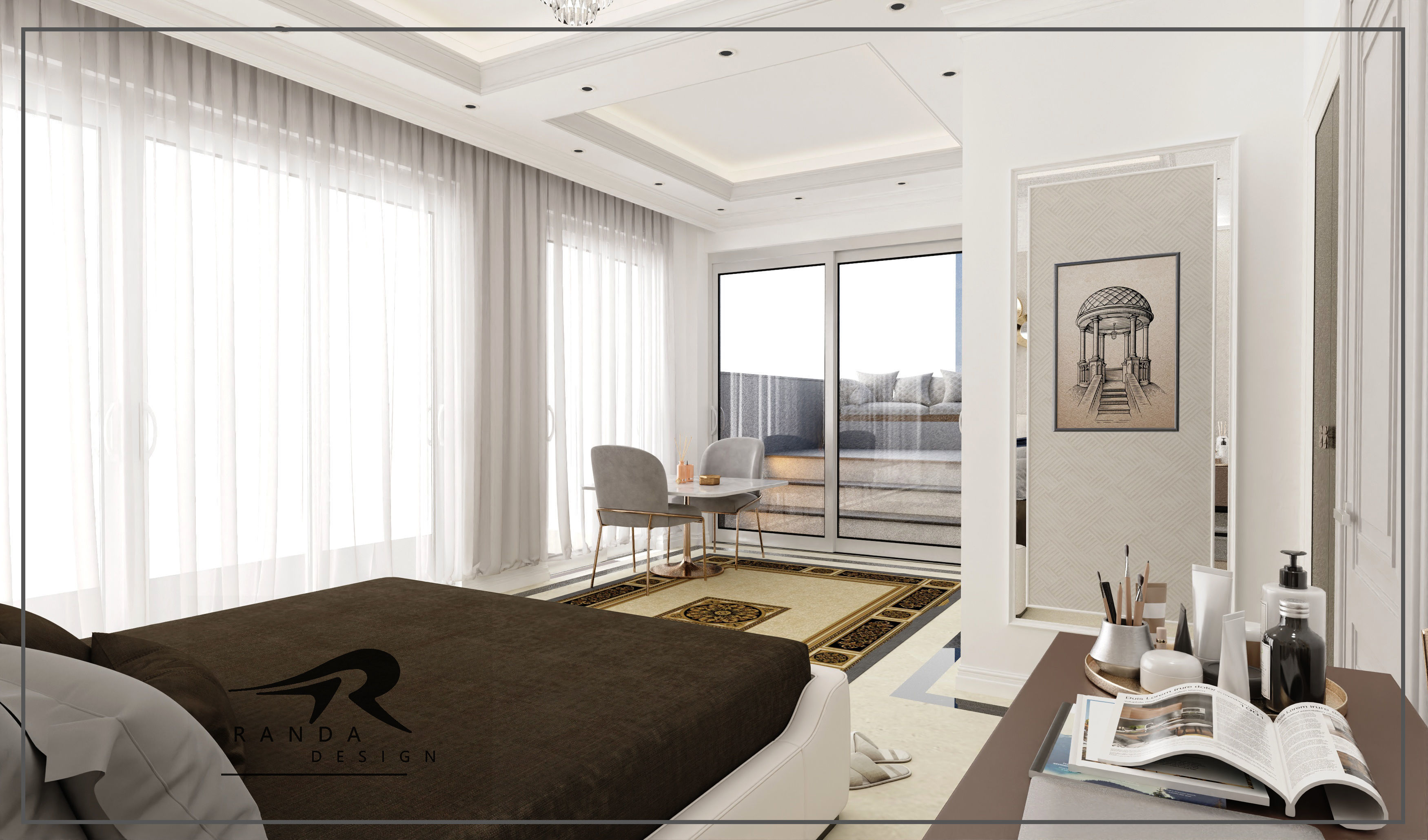 Neoclassical Villa 3D model_22