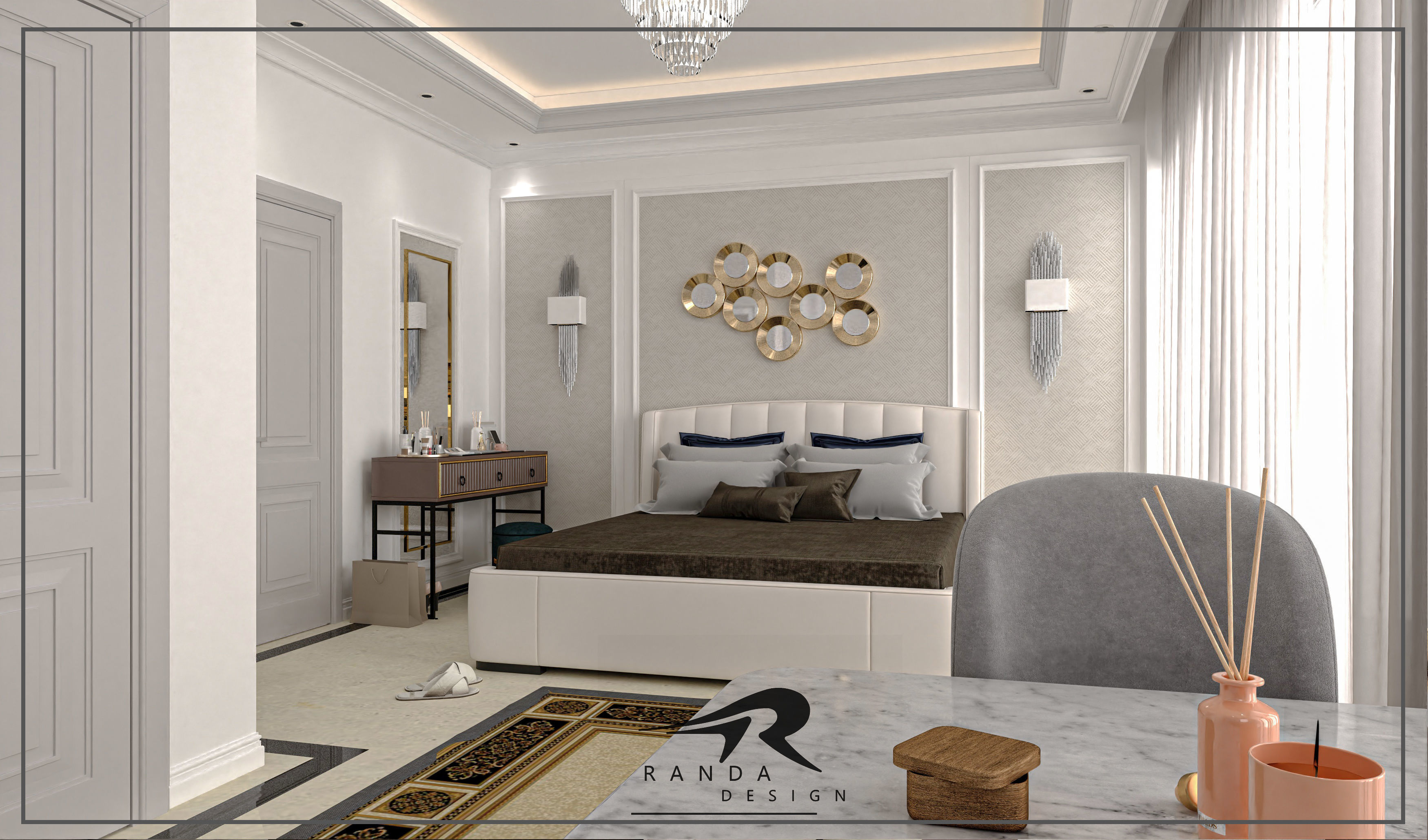 Neoclassical Villa 3D model_24