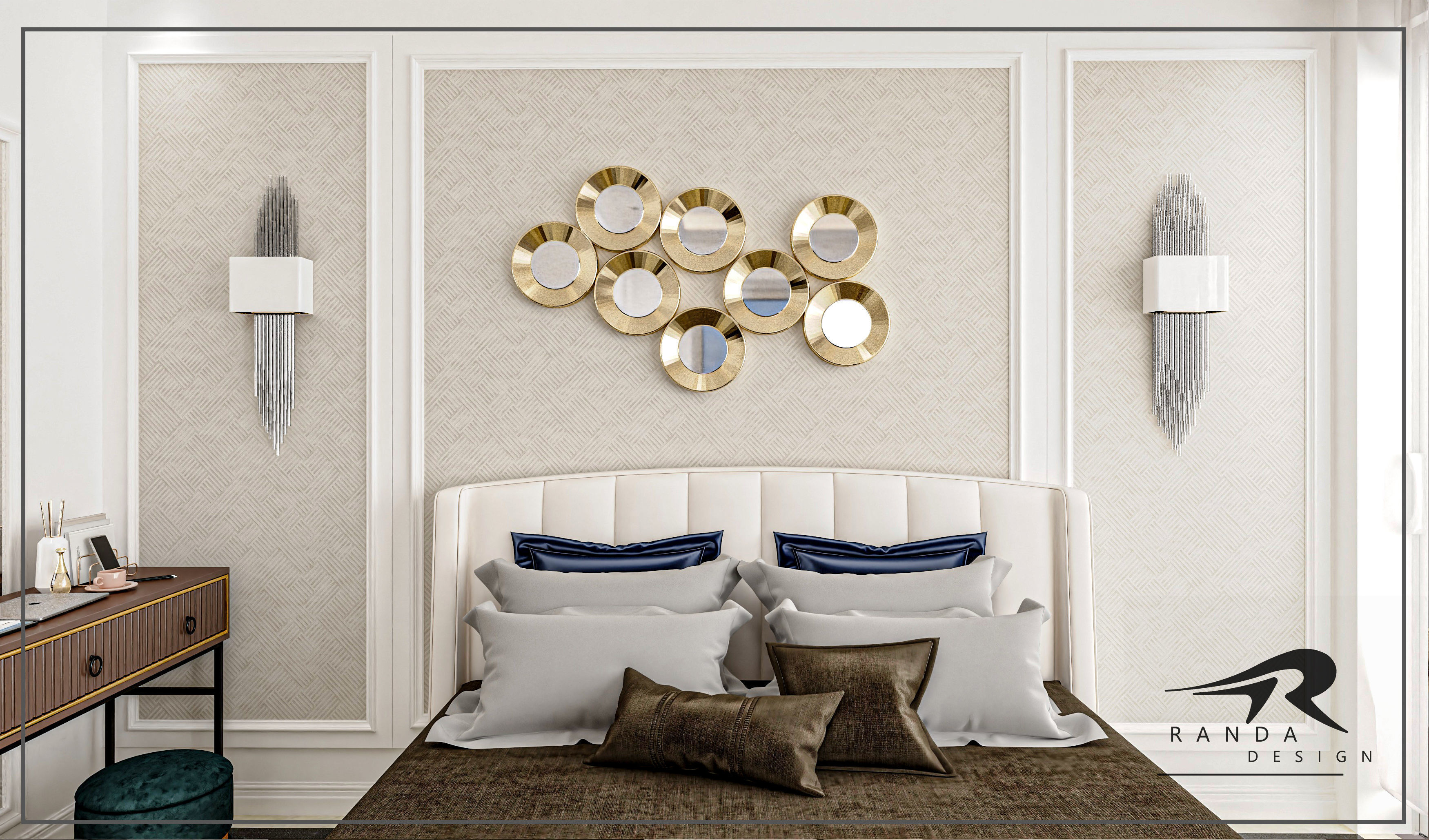 Neoclassical Villa 3D model_23