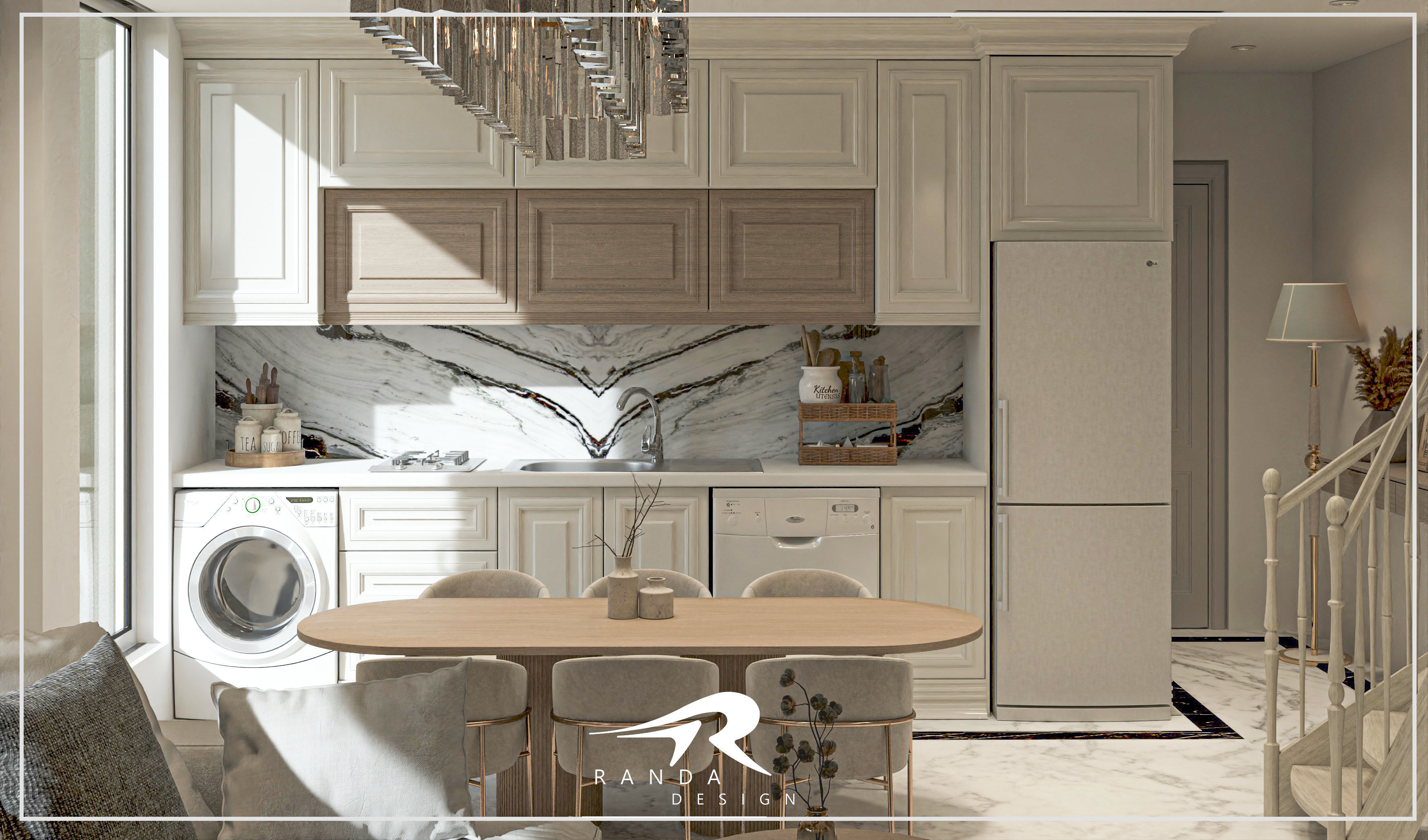 Neoclassical Villa 3D model_7