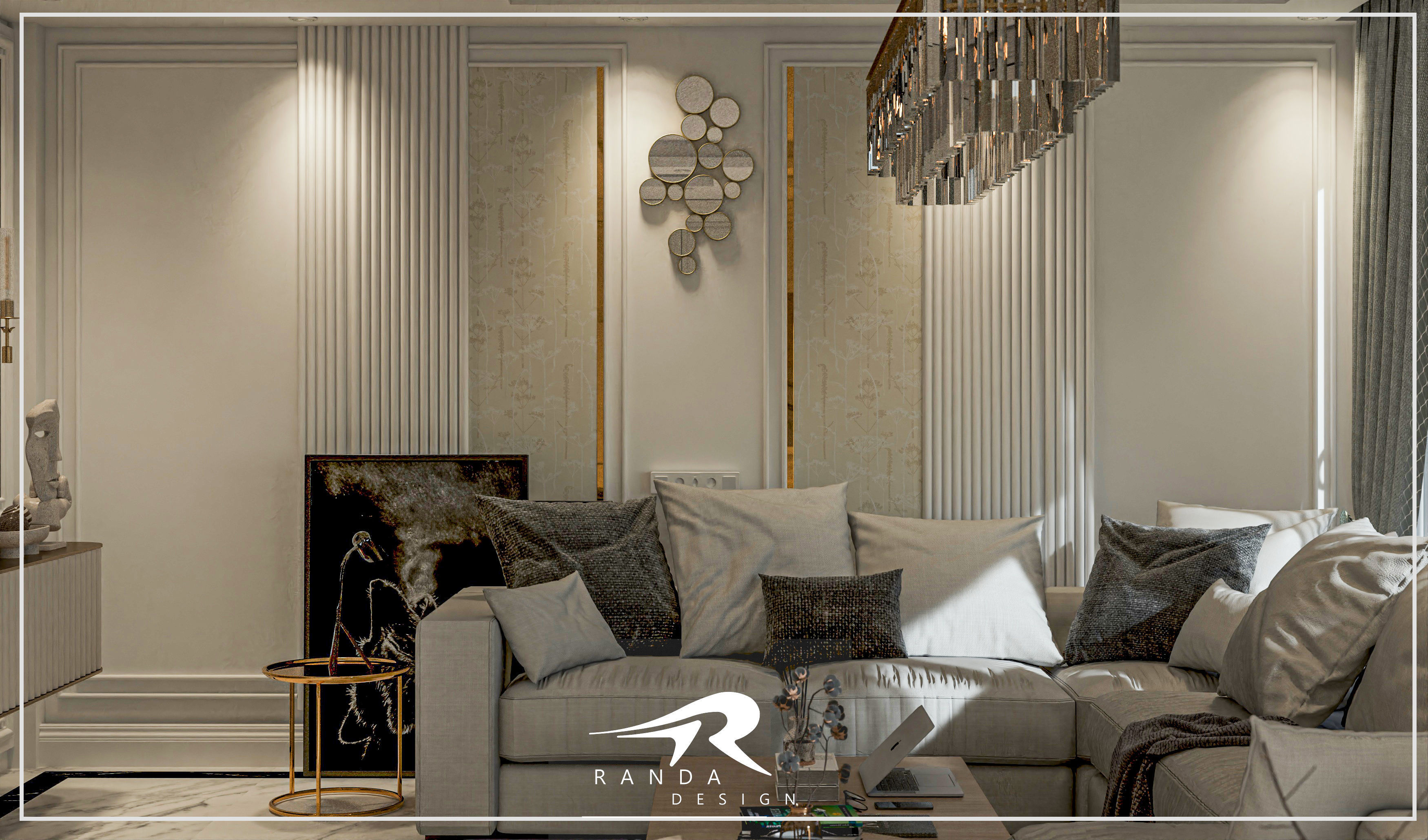 Neoclassical Villa 3D model_11