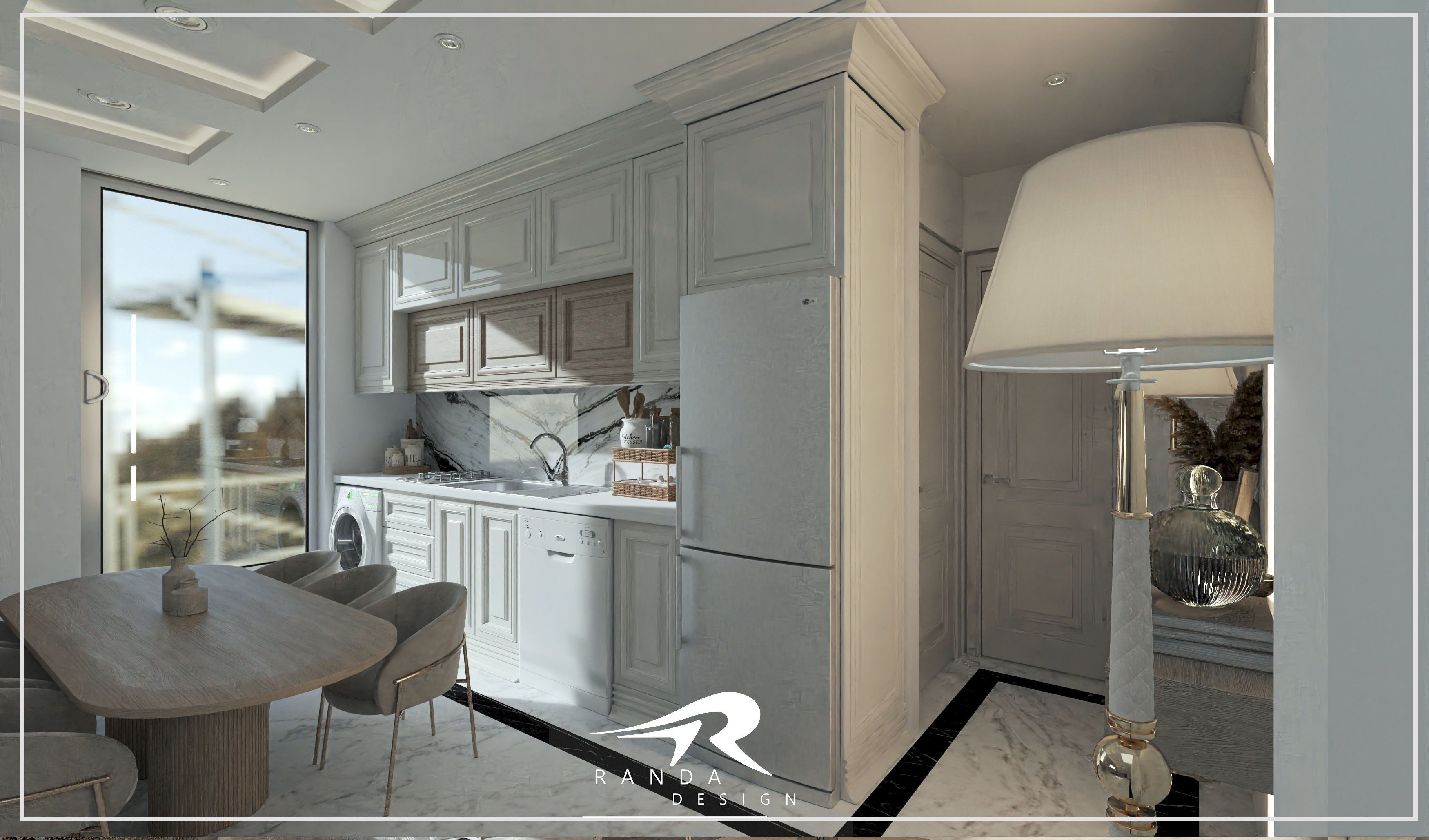 Neoclassical Villa 3D model_14