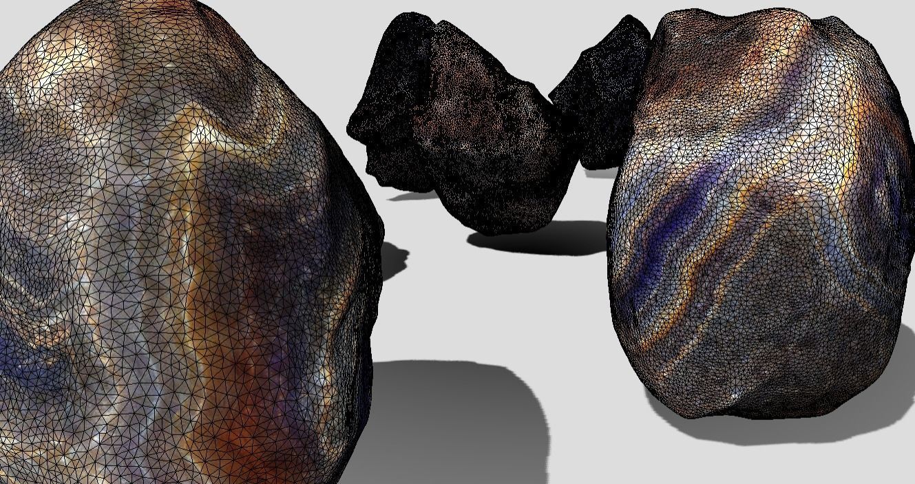Agate MEGA Crystal Rock Collection 3D model_4