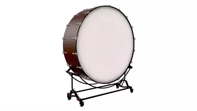 Concert Bass Drum 3D model