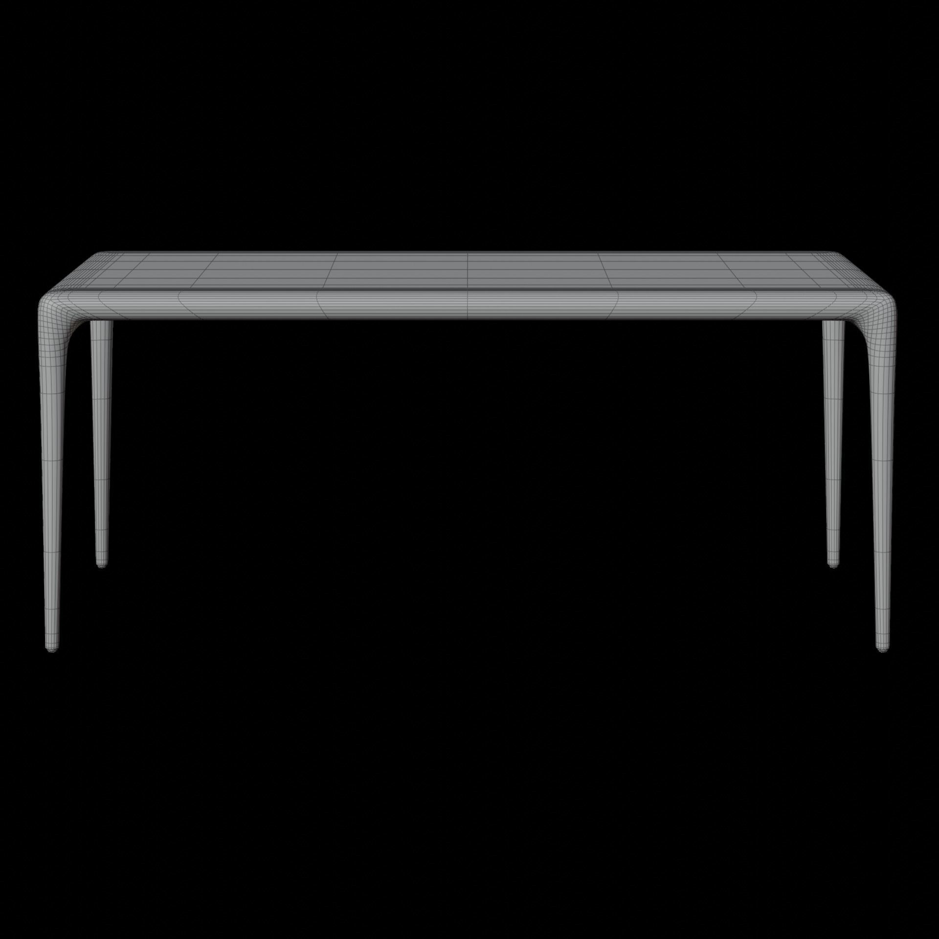 Wooden Dining Table 3D Model Artisan Latus 3D model_6