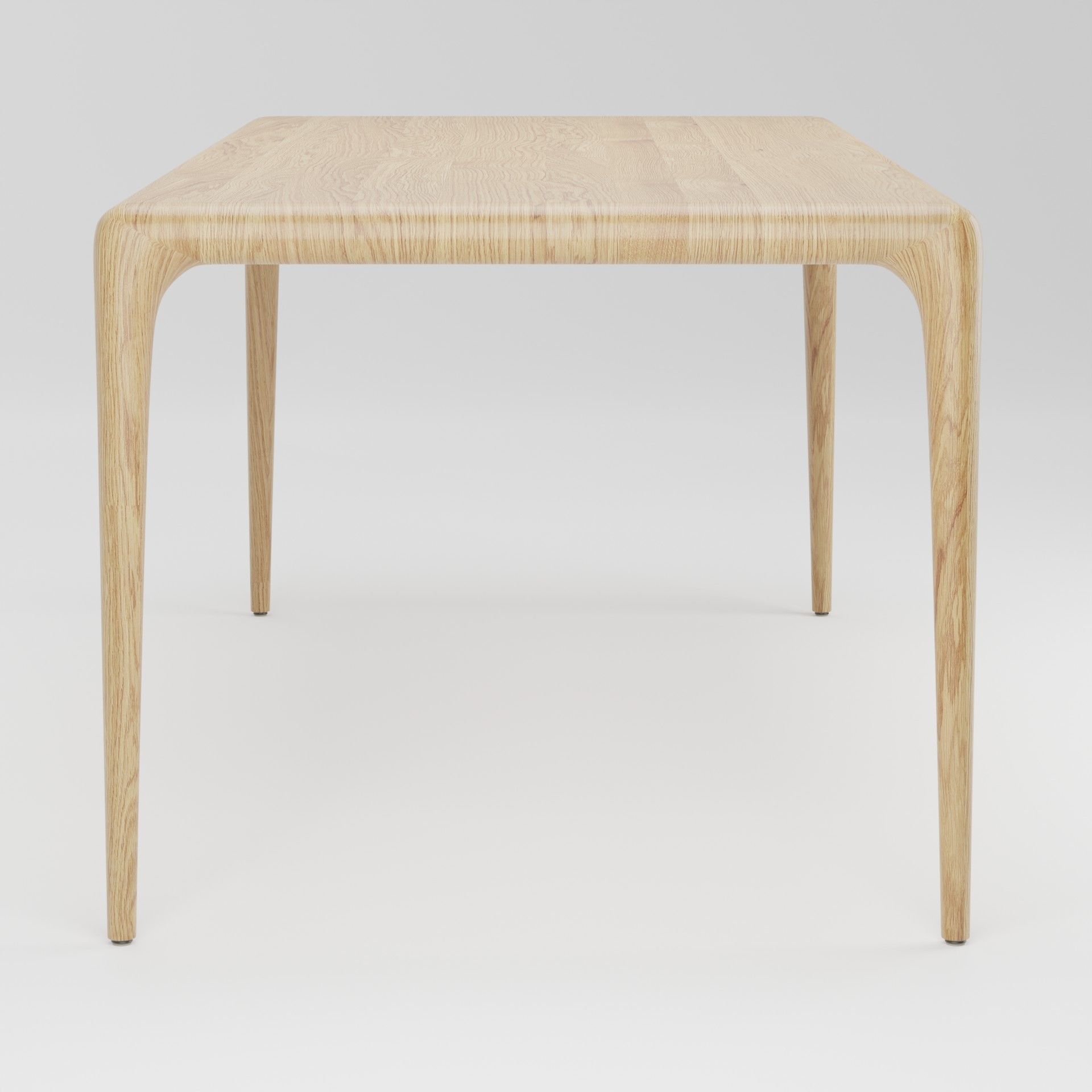 Wooden Dining Table 3D Model Artisan Latus 3D model_3