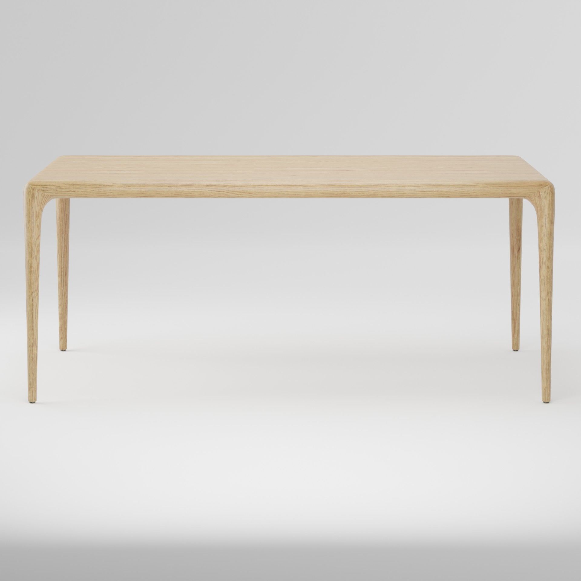 Wooden Dining Table 3D Model Artisan Latus 3D model_2