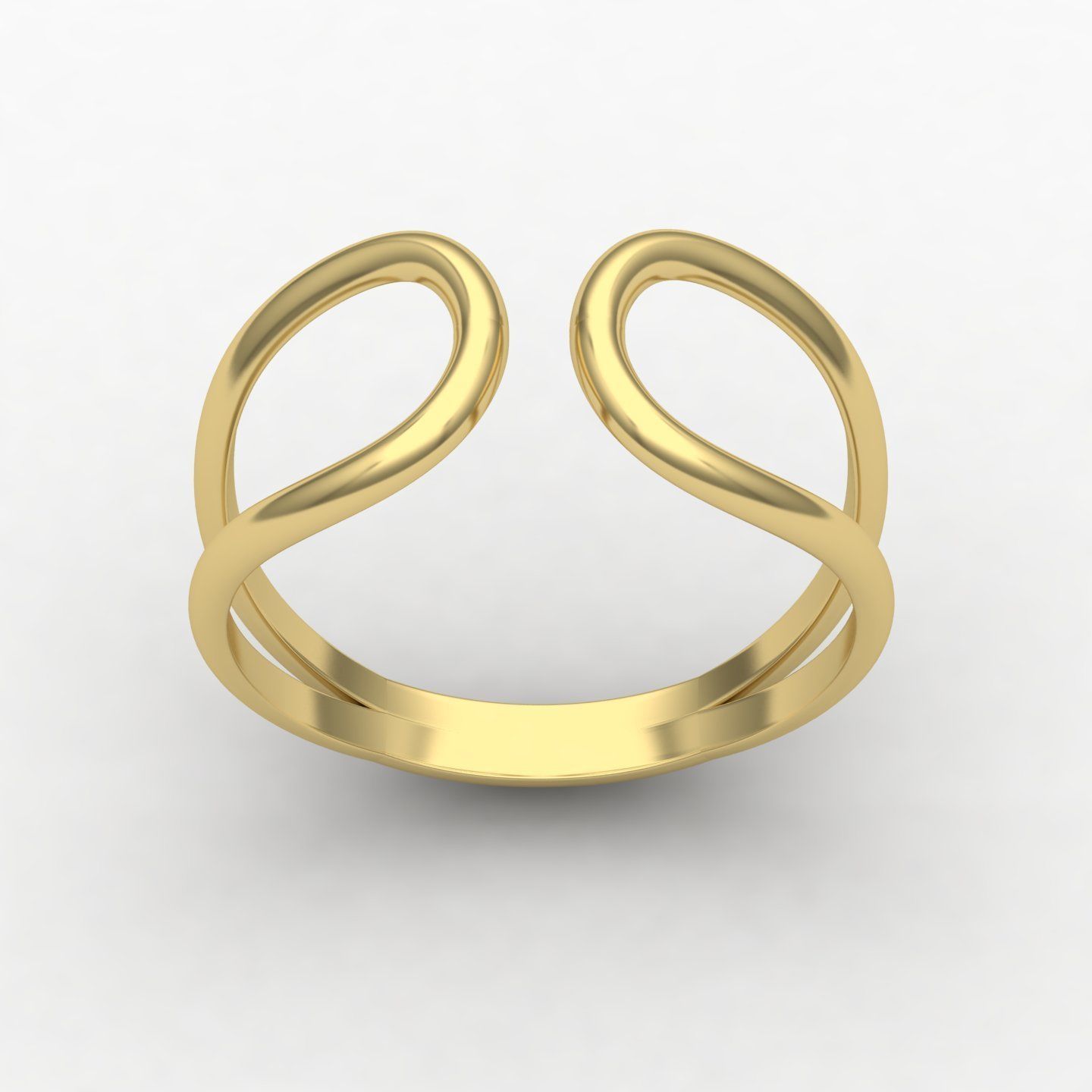 woman ring2 3D print model_11
