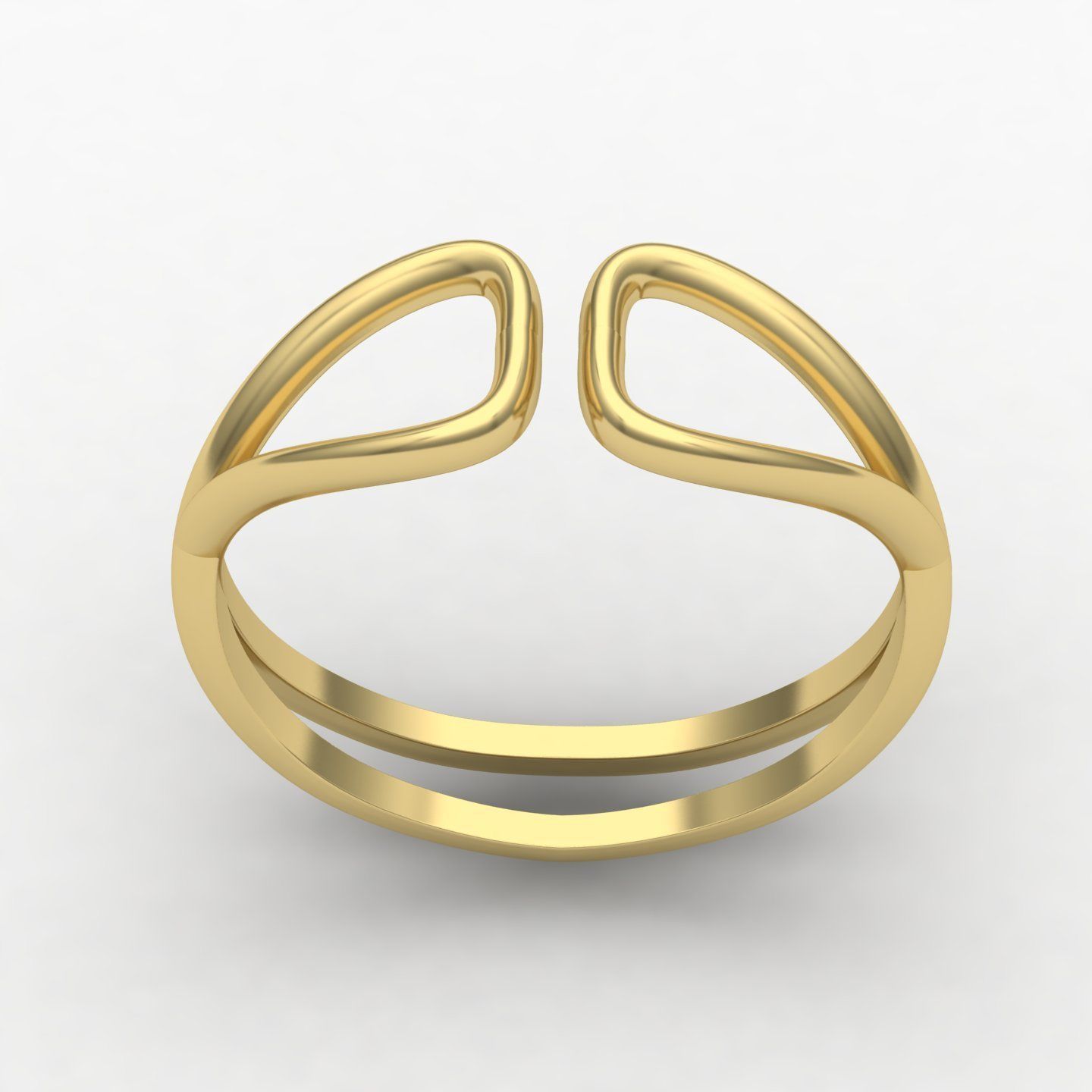 woman ring2 3D print model_10