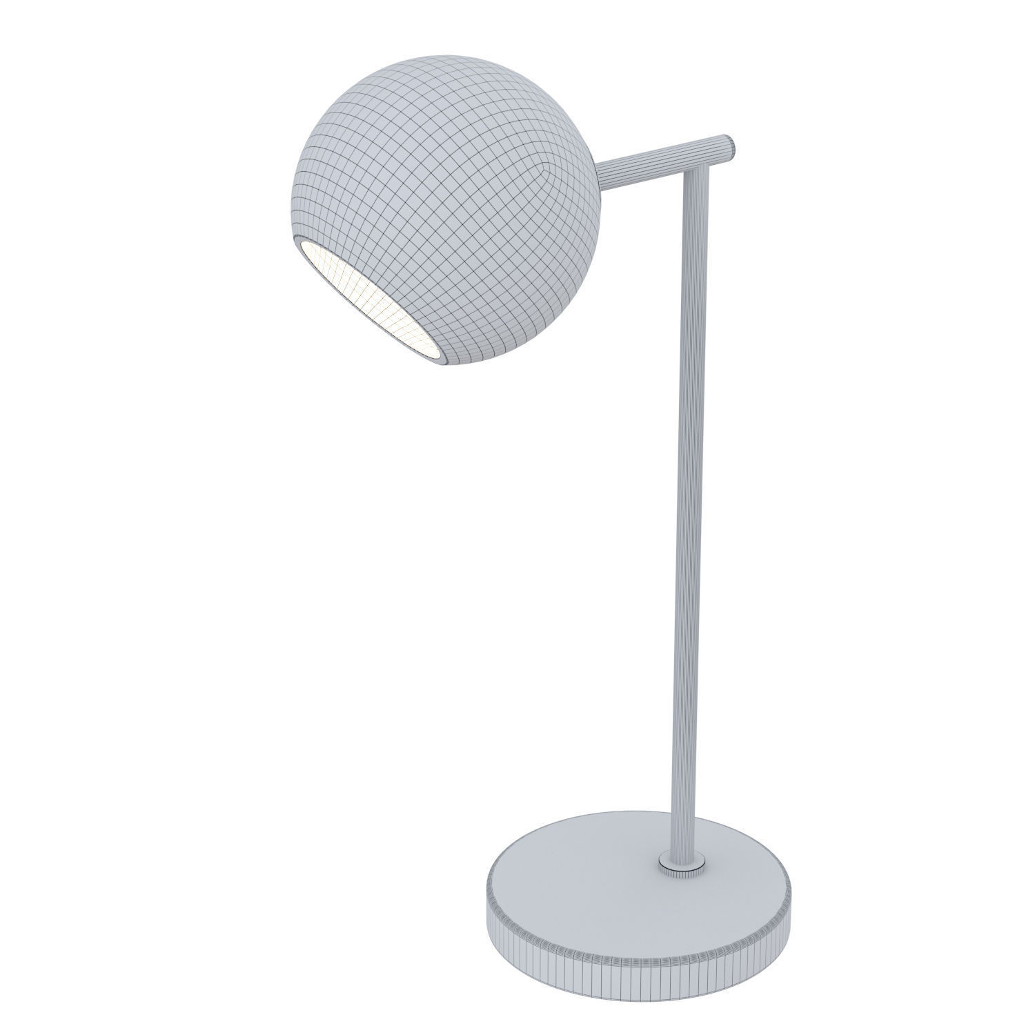 Staggered Glass Table Lamp 3D model_6