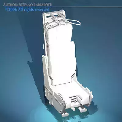 Ejection seat 3D model