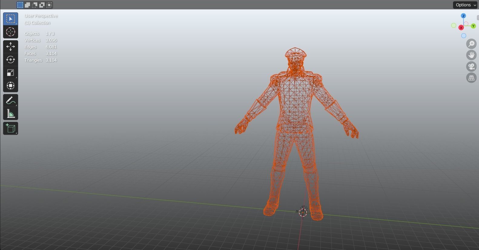 German Terminator 3D model_3