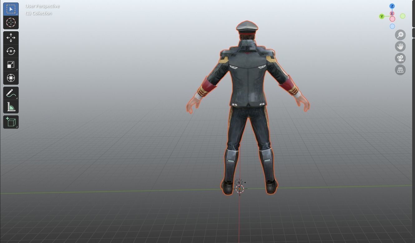 German Terminator 3D model_1