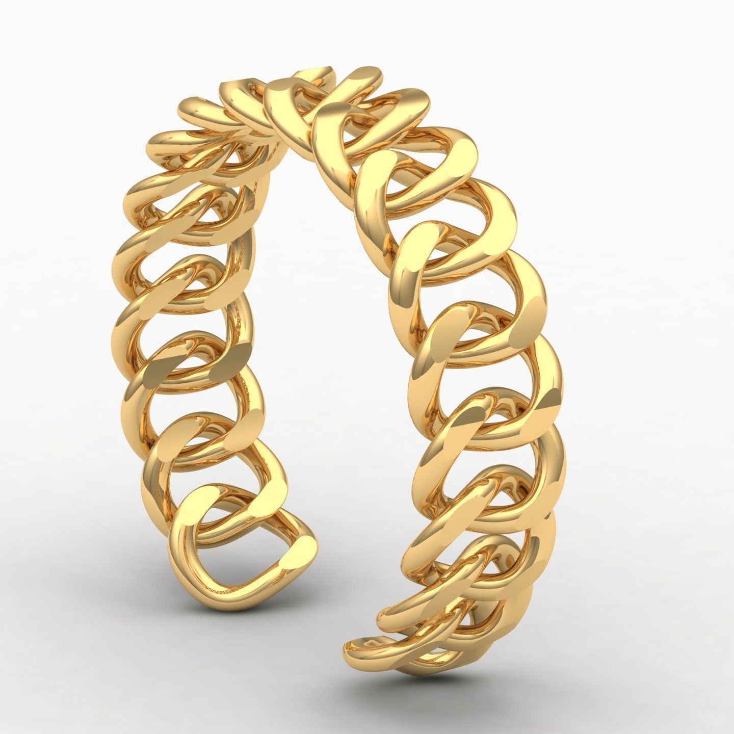 chain rings 3D print model_3