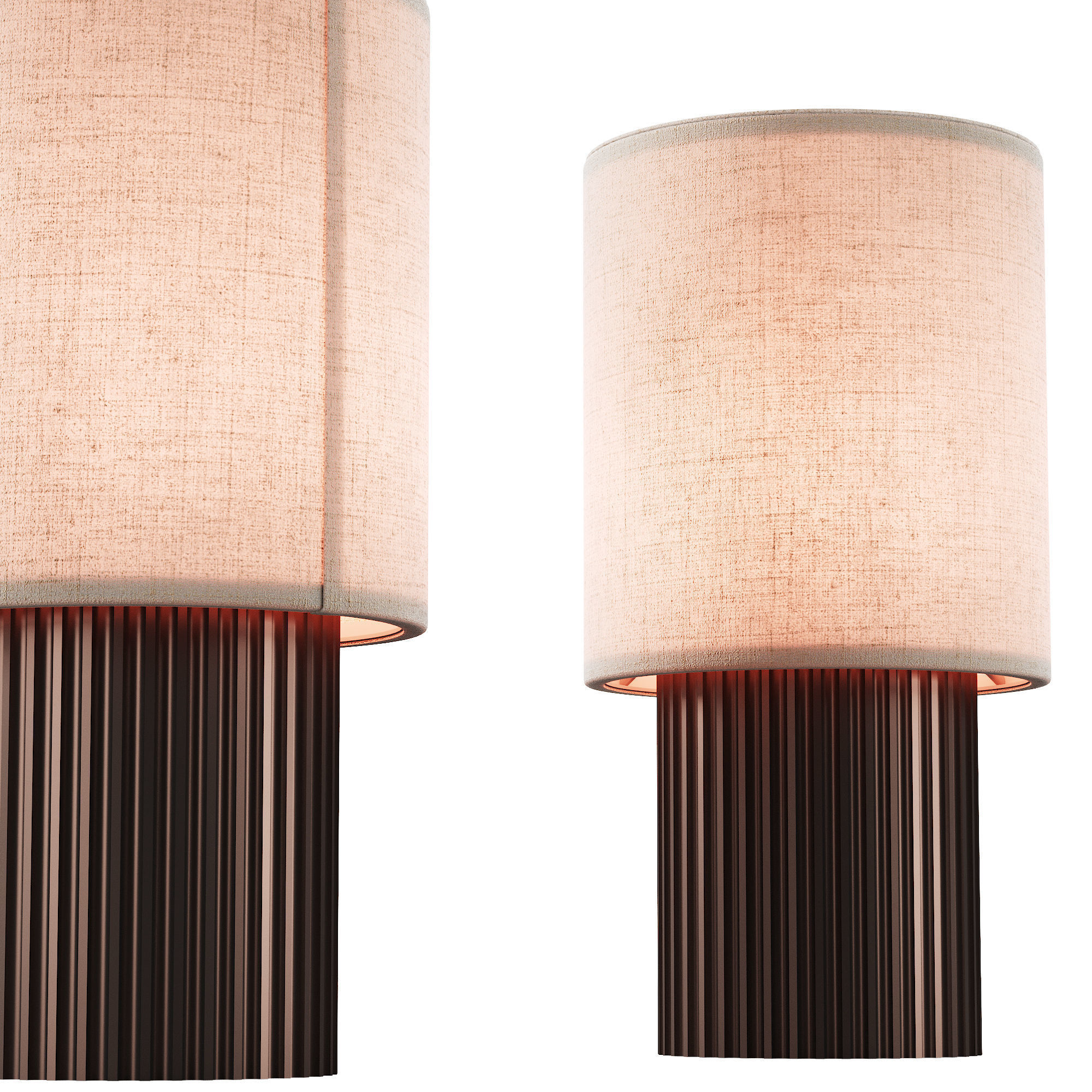 443 And tradition Manhattan Space Copenhagen table portable lamp 3D model_3