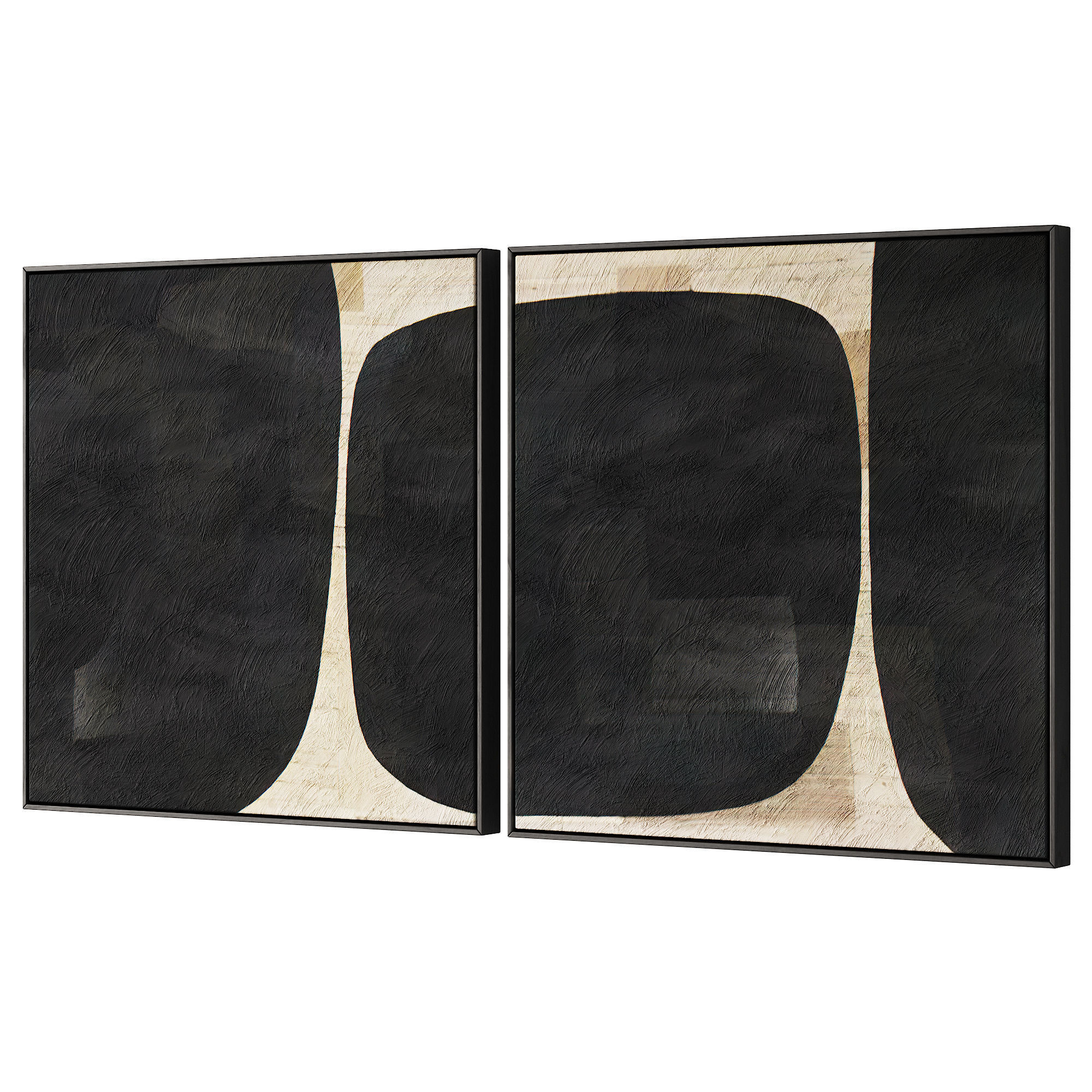 445 frame artwork 10 modern painting art 02 3D model_3