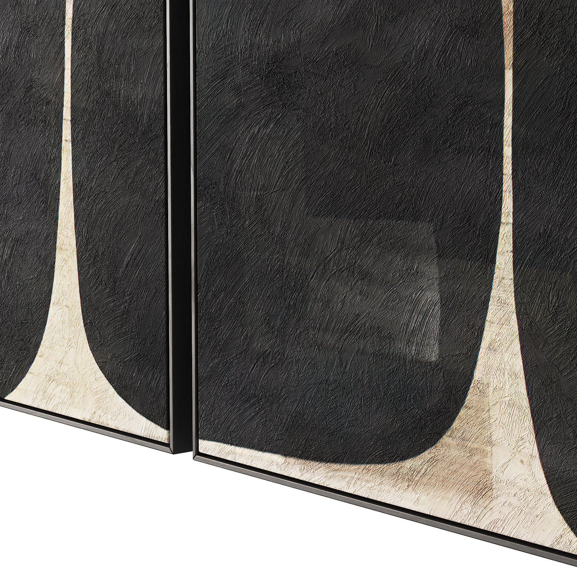 445 frame artwork 10 modern painting art 02 3D model_6