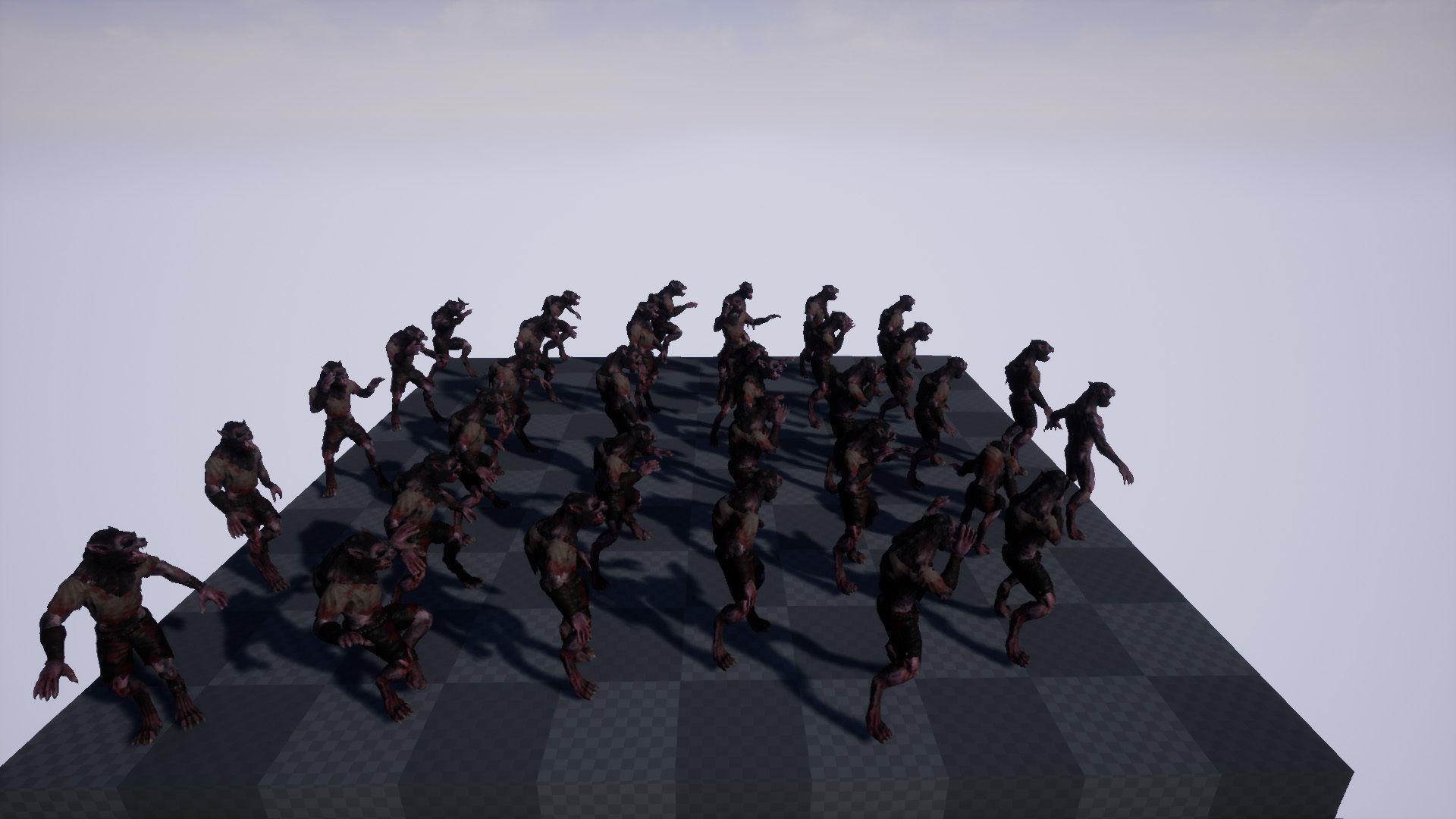 WOLFMAN MODULAR Low-poly 3D model_10