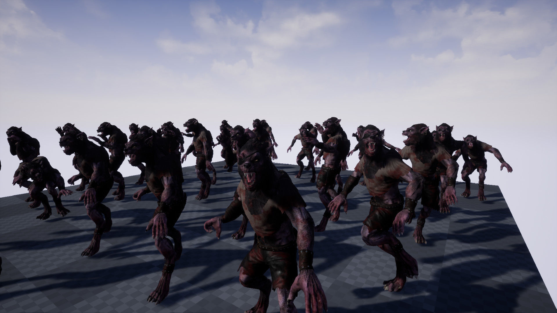 WOLFMAN MODULAR Low-poly 3D model_7