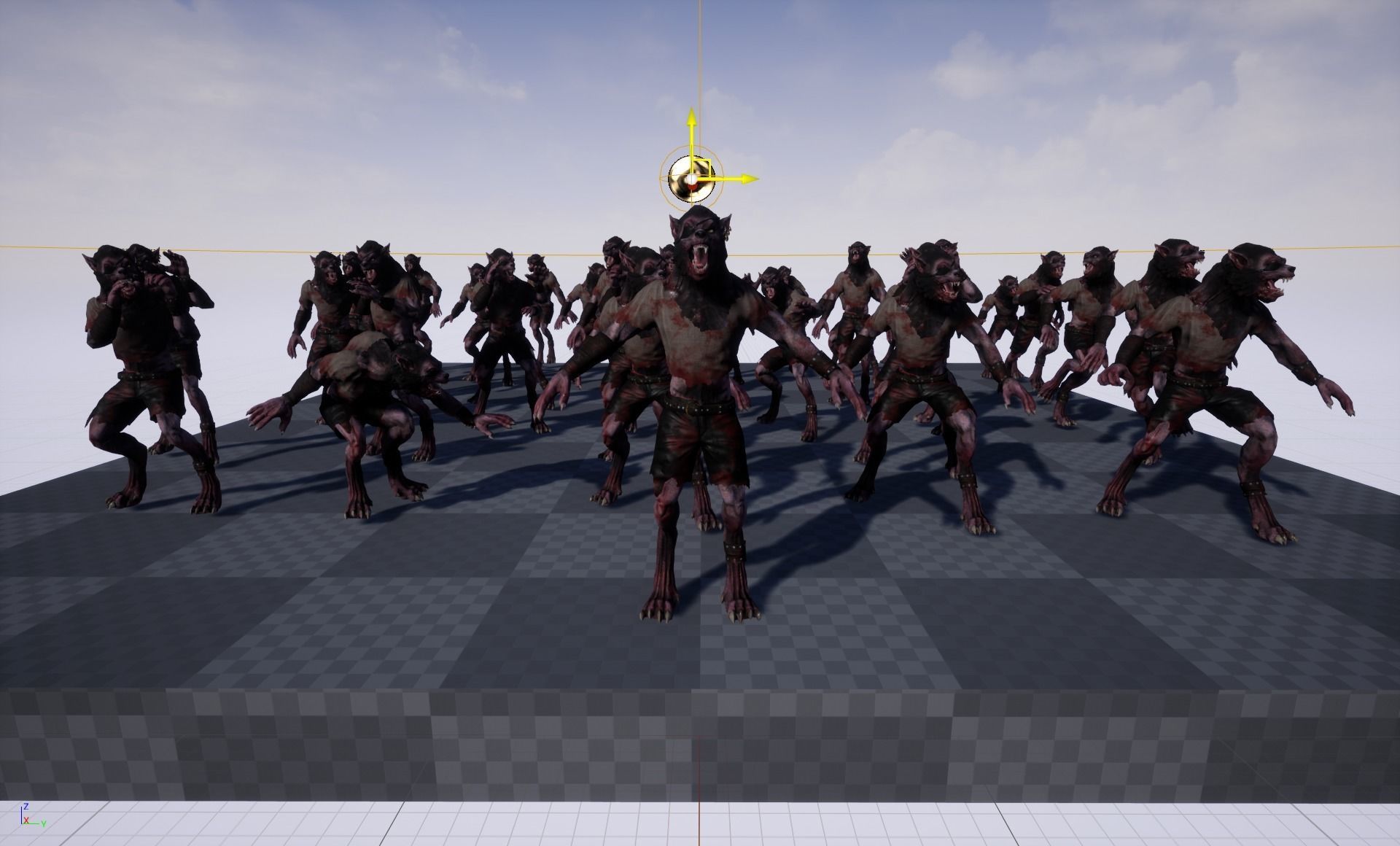 WOLFMAN MODULAR Low-poly 3D model_12