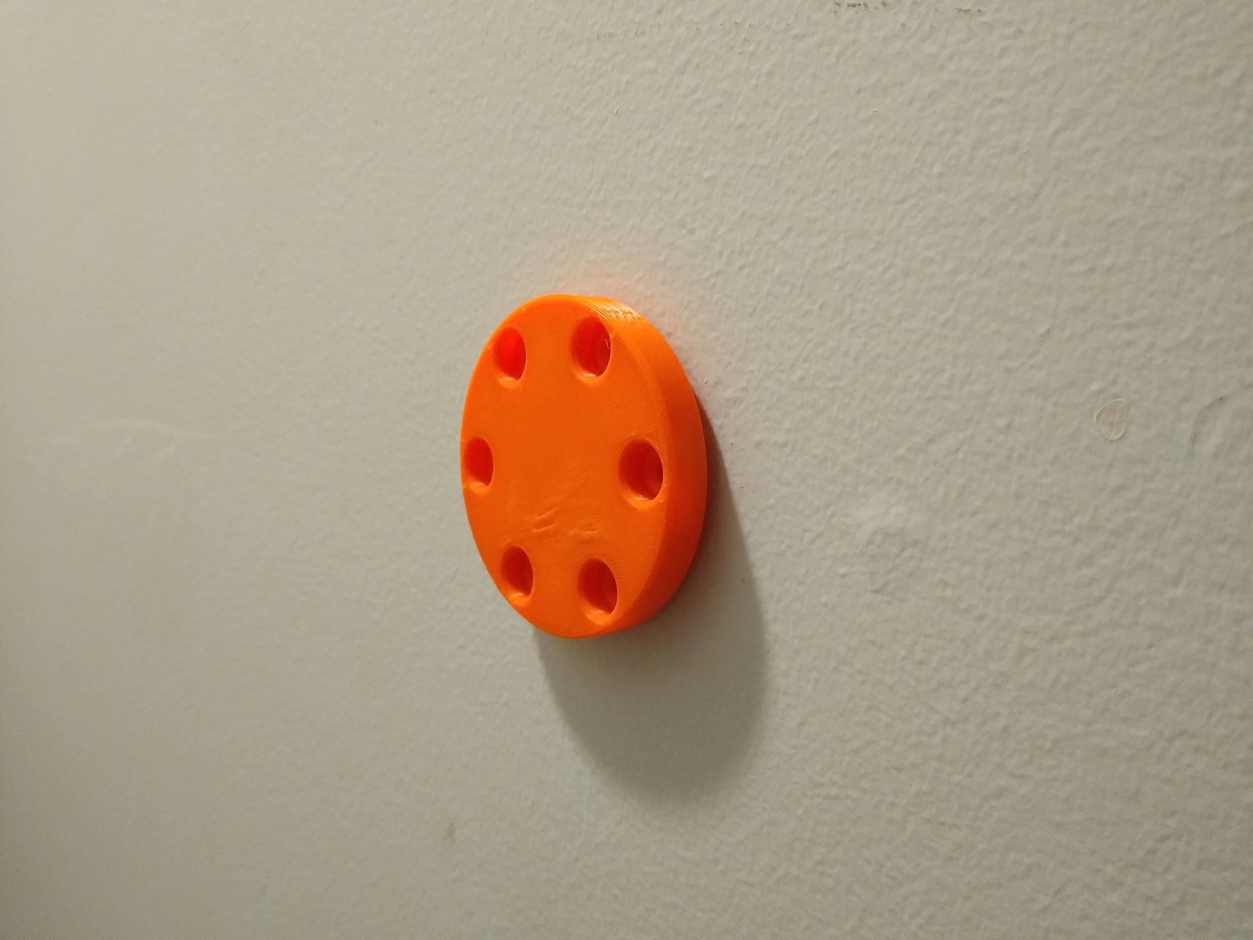 Flat Door Stopper 3D print model_4