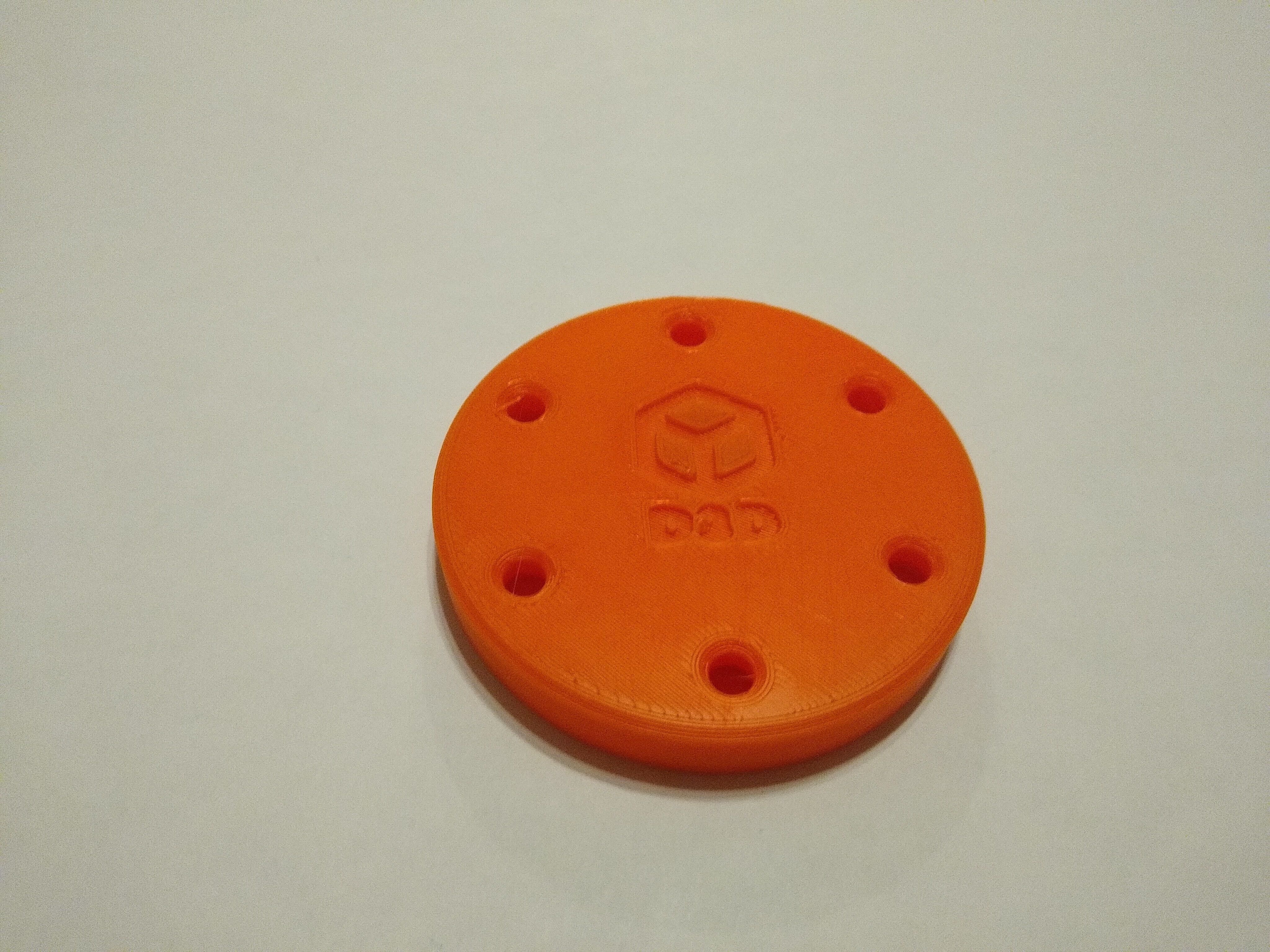 Flat Door Stopper 3D print model_8