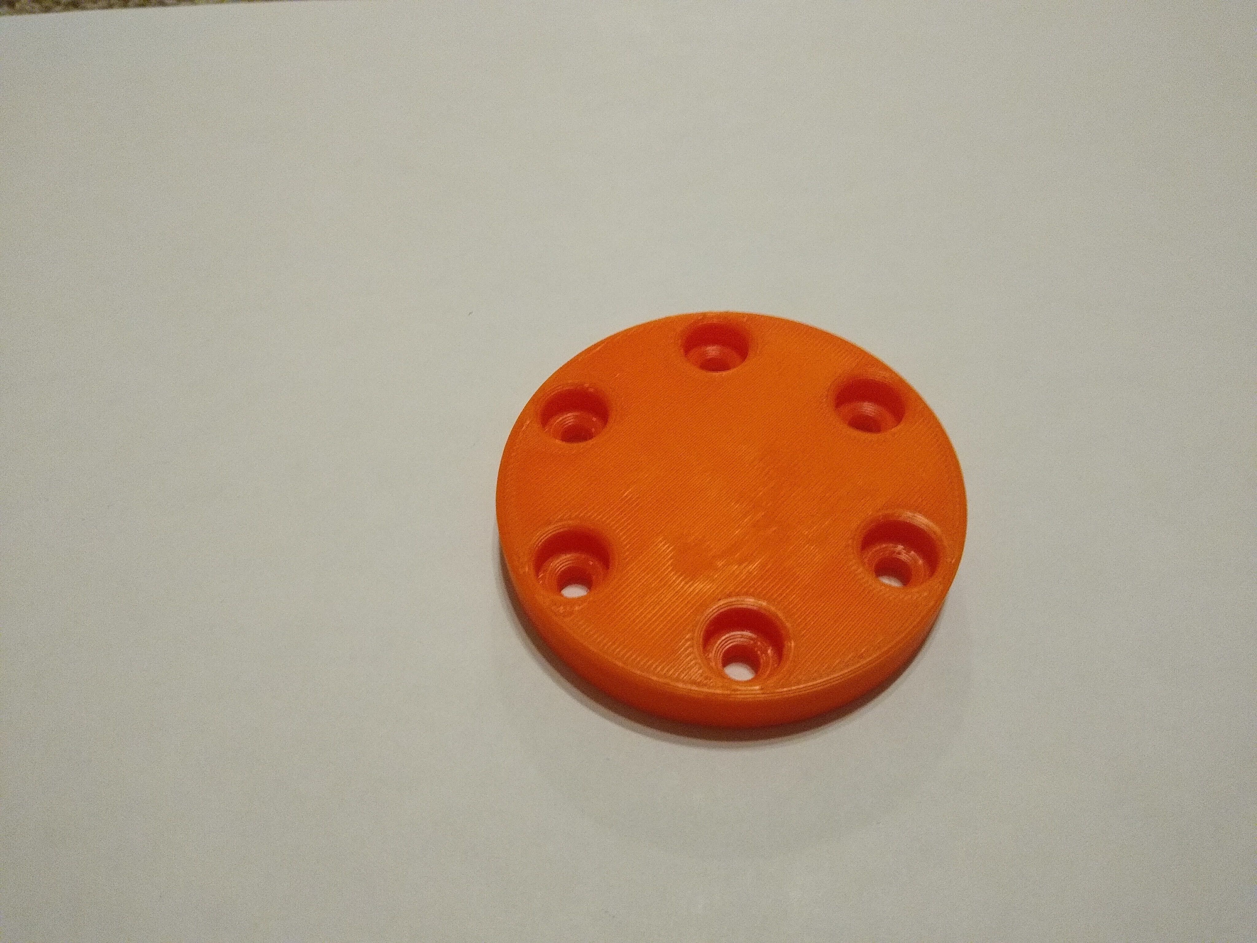 Flat Door Stopper 3D print model_7