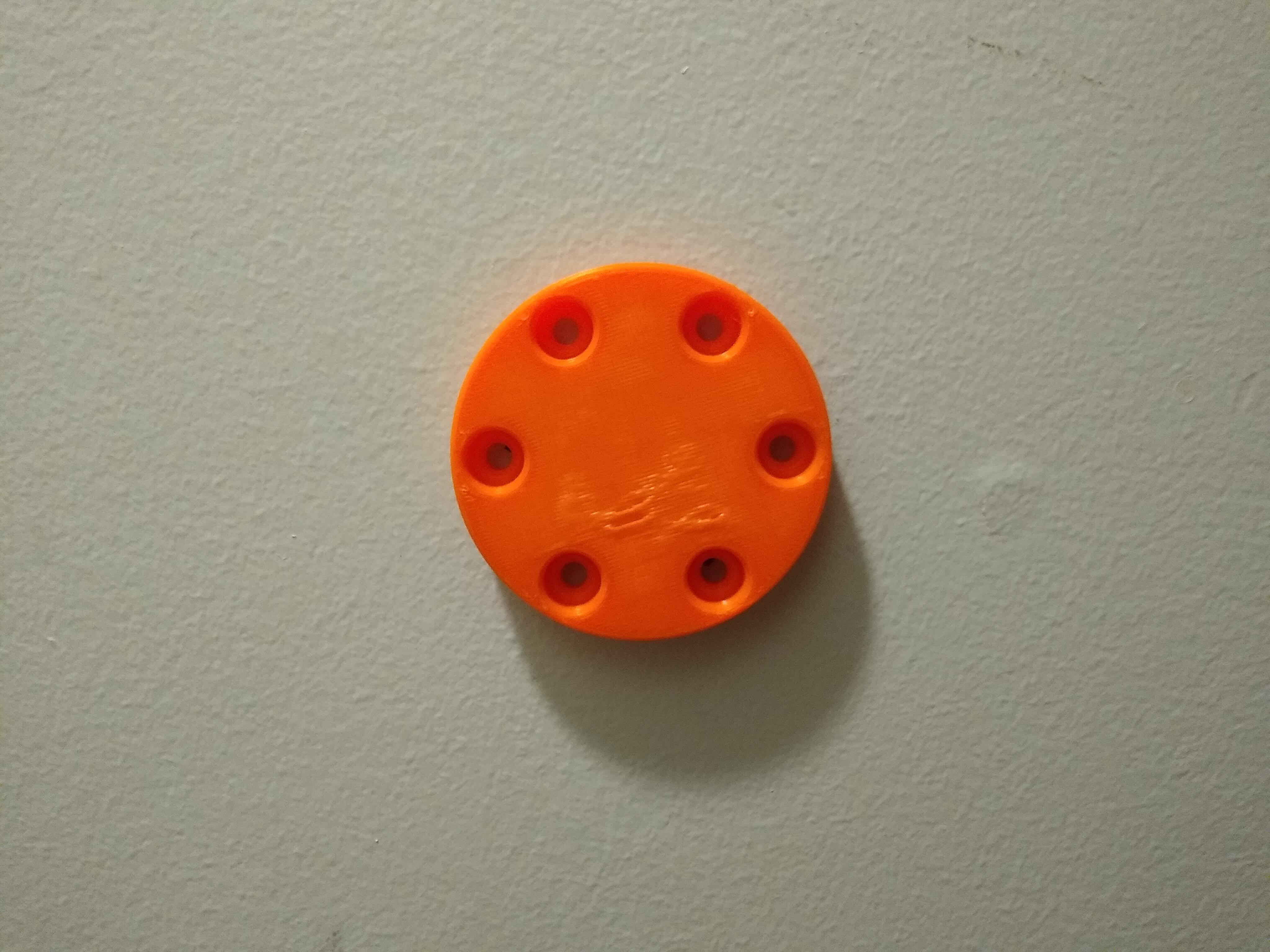 Flat Door Stopper 3D print model_3